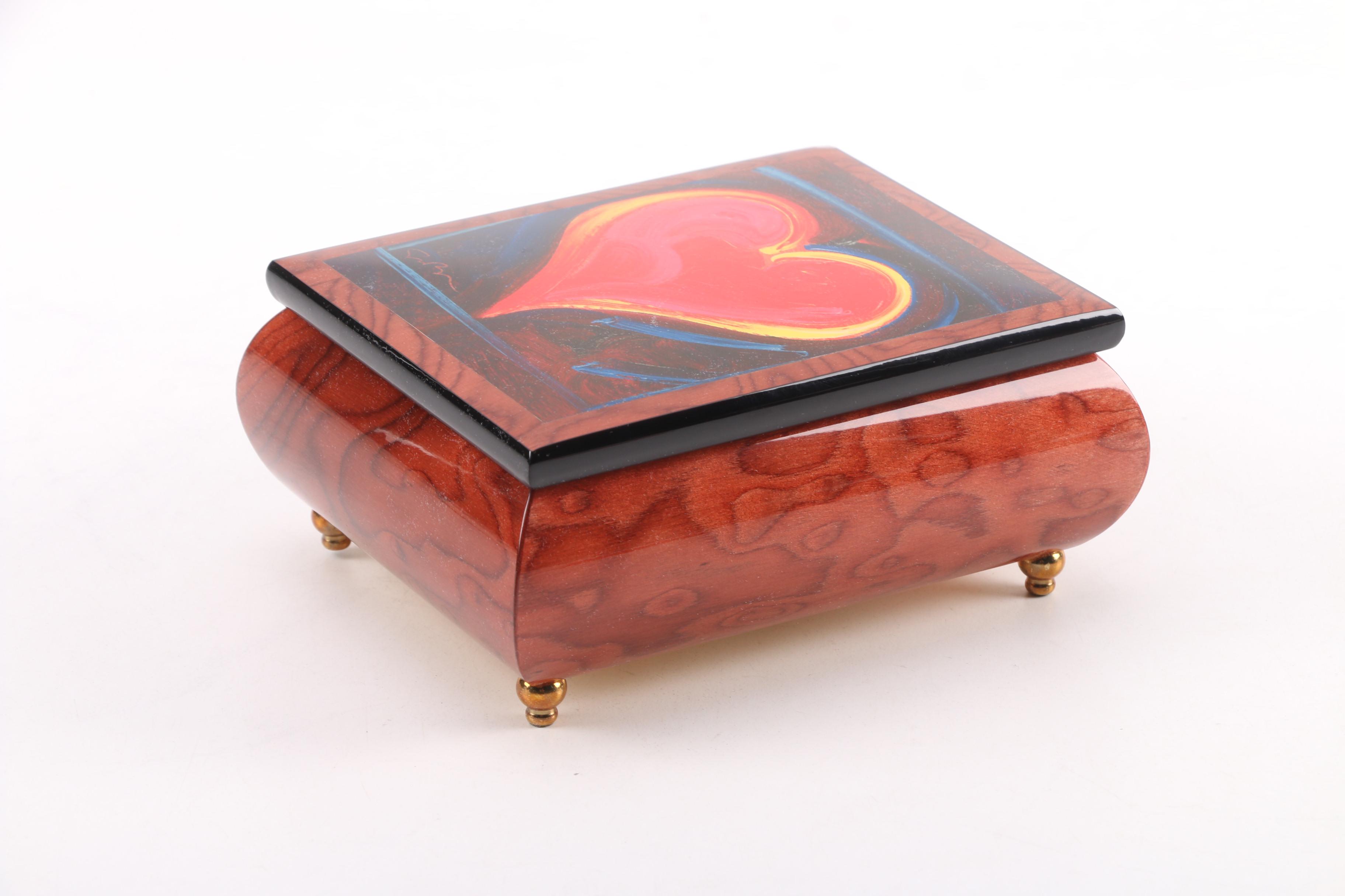 Ercolano Handcrafted Italian Lacquered Wood Music Boxes