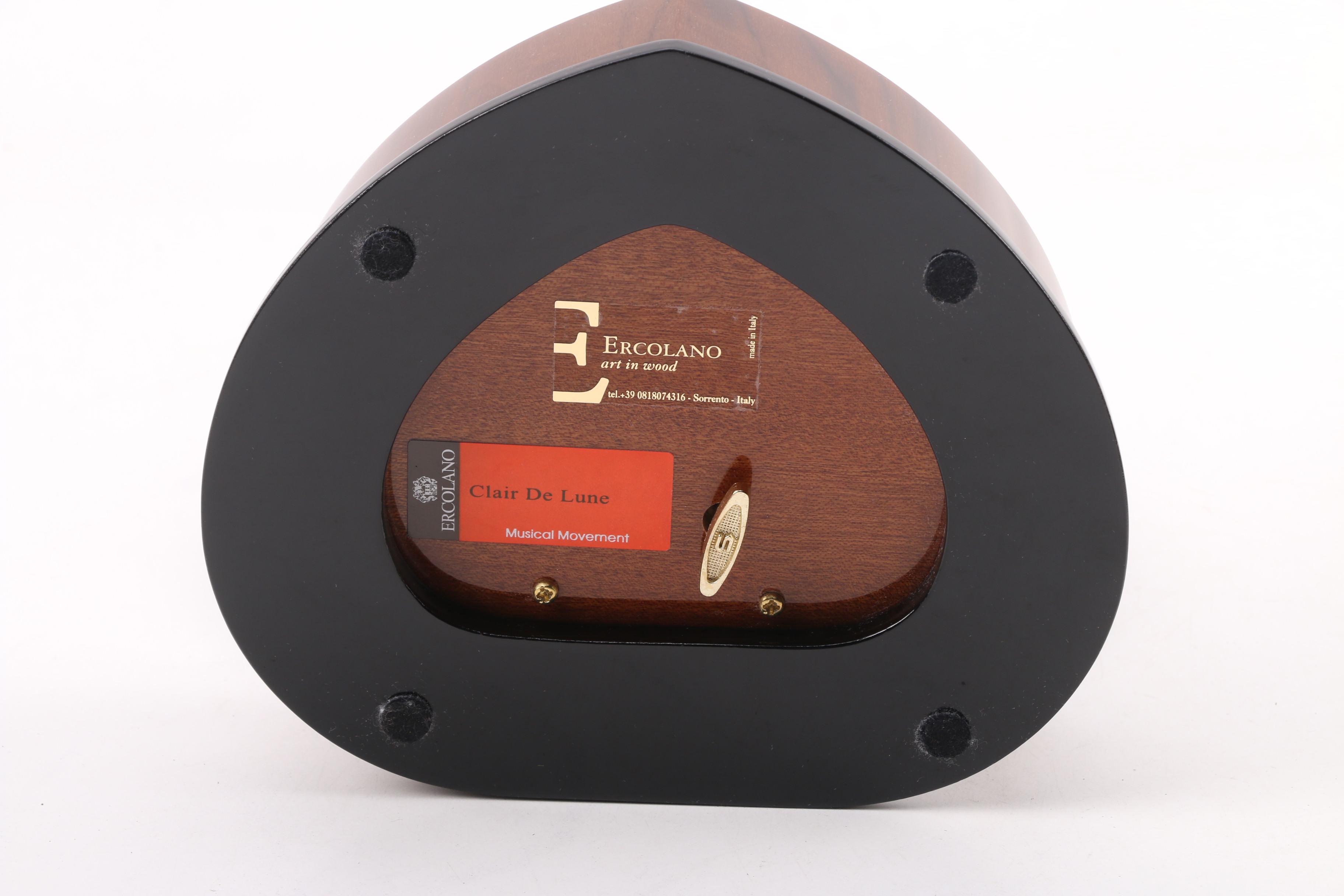 Ercolano Handcrafted Italian Lacquered Wood Music Boxes