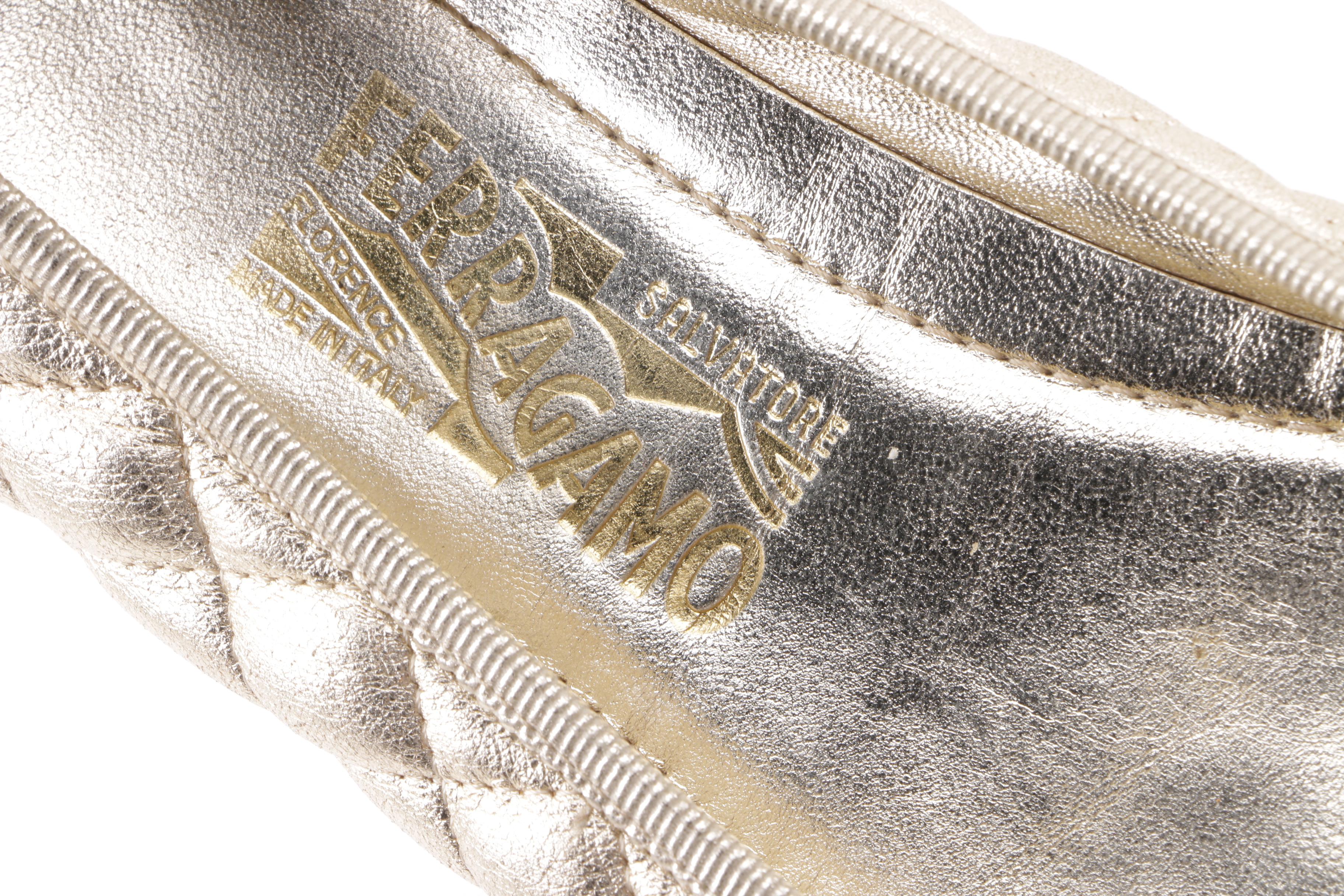 Women's Chanel, Prada and Salvatore Ferragamo Flats