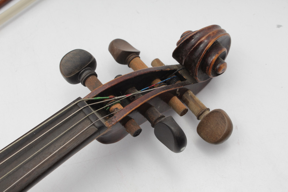 Antique "Exposition" Violin in Wooden Case