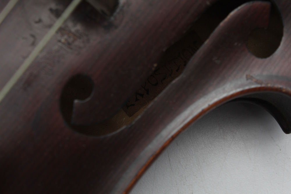 Antique "Exposition" Violin in Wooden Case