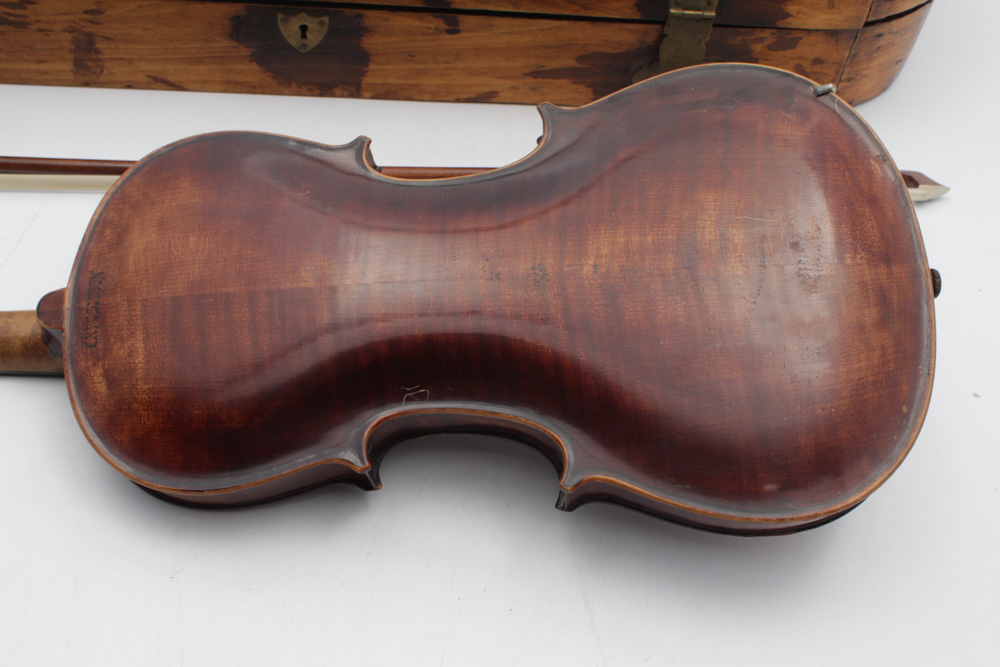 Antique "Exposition" Violin in Wooden Case