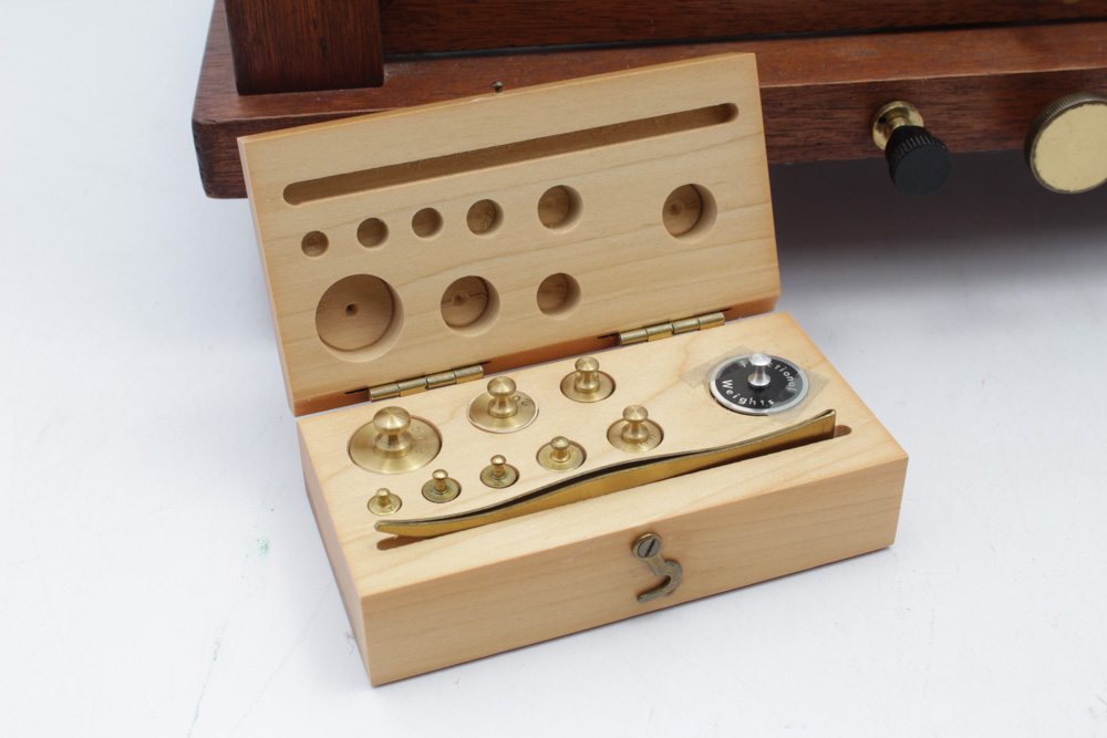 Antique Eimer & Amend Analytical Balance and Weights