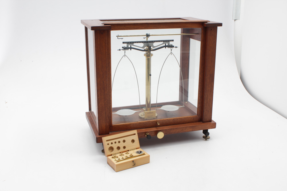 Antique Eimer & Amend Analytical Balance and Weights