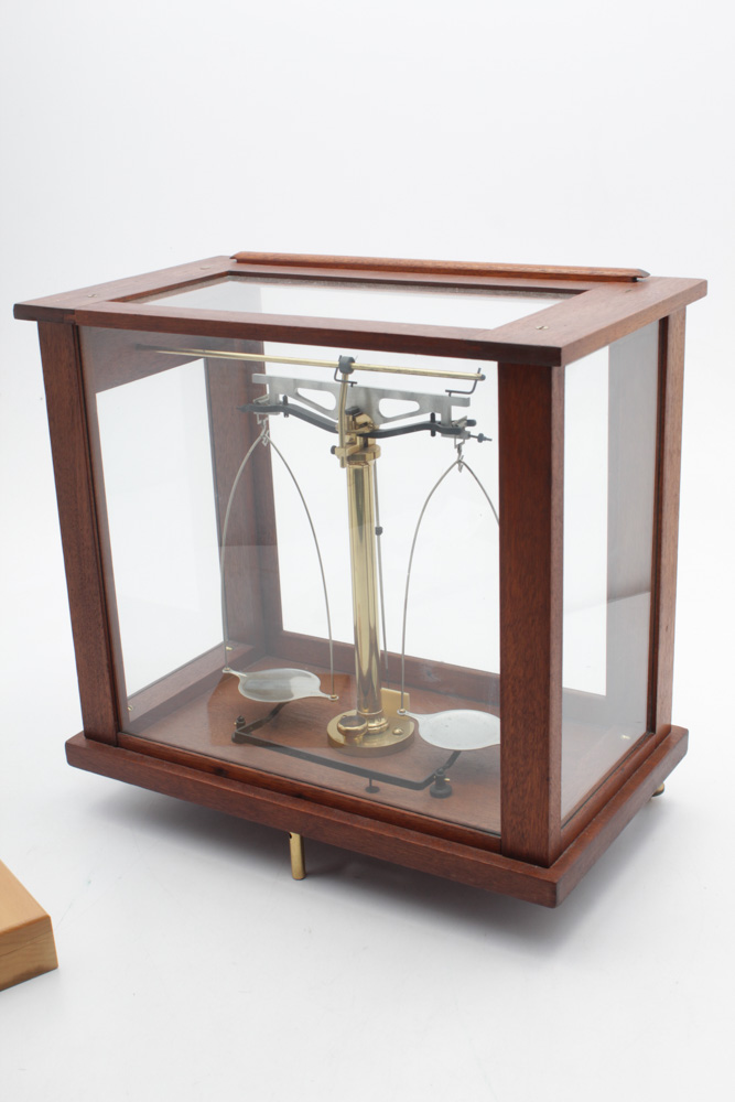 Antique Eimer & Amend Analytical Balance and Weights