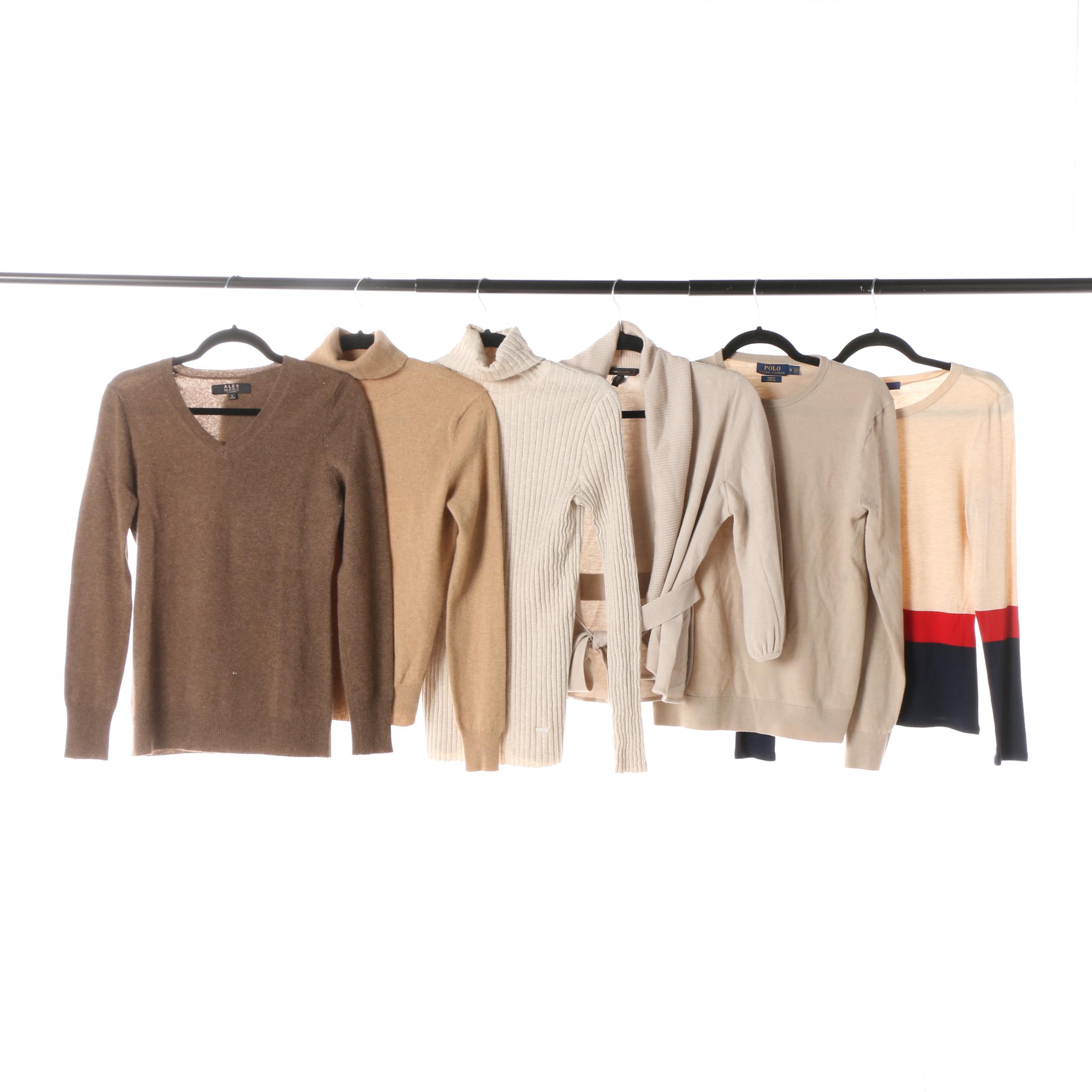 Women's Sweaters, Tops and Turtlenecks including Tory Burch