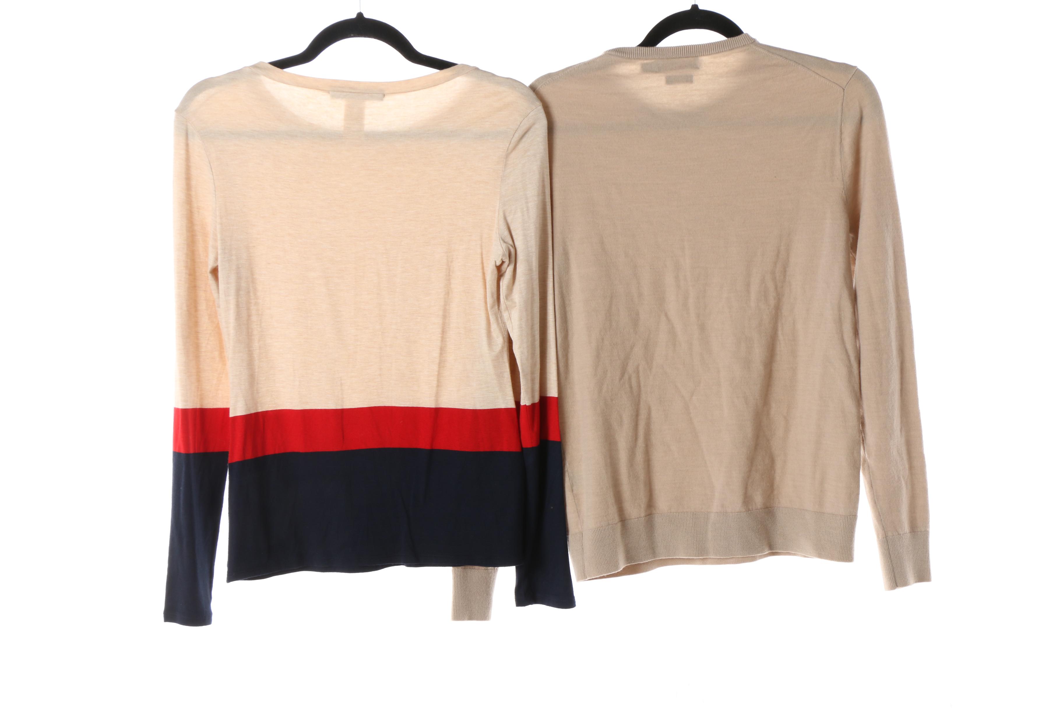 Women's Sweaters, Tops and Turtlenecks including Tory Burch