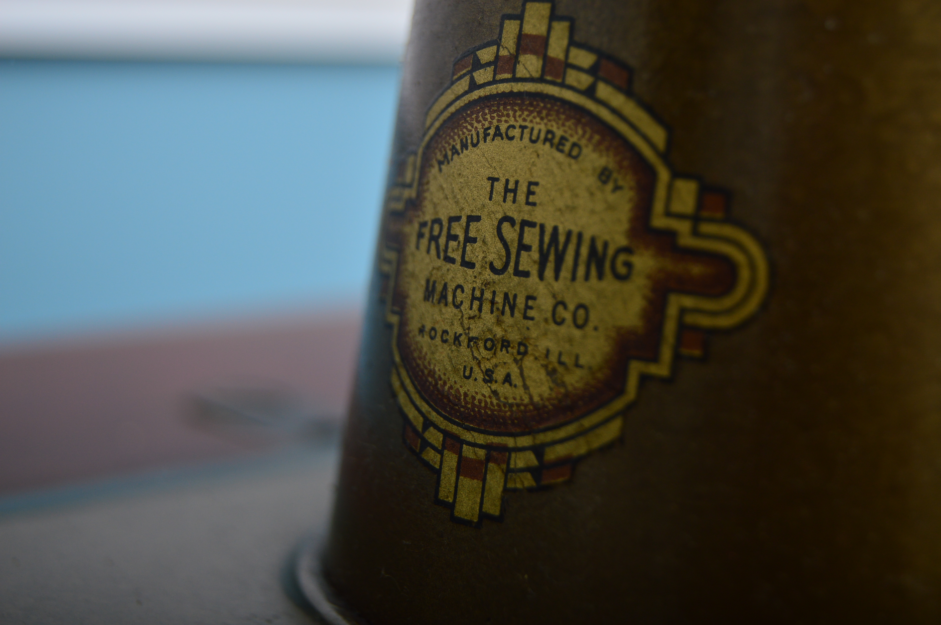 Vintage Free-Westinghouse Sewing Machine with Federal Style Cabinet