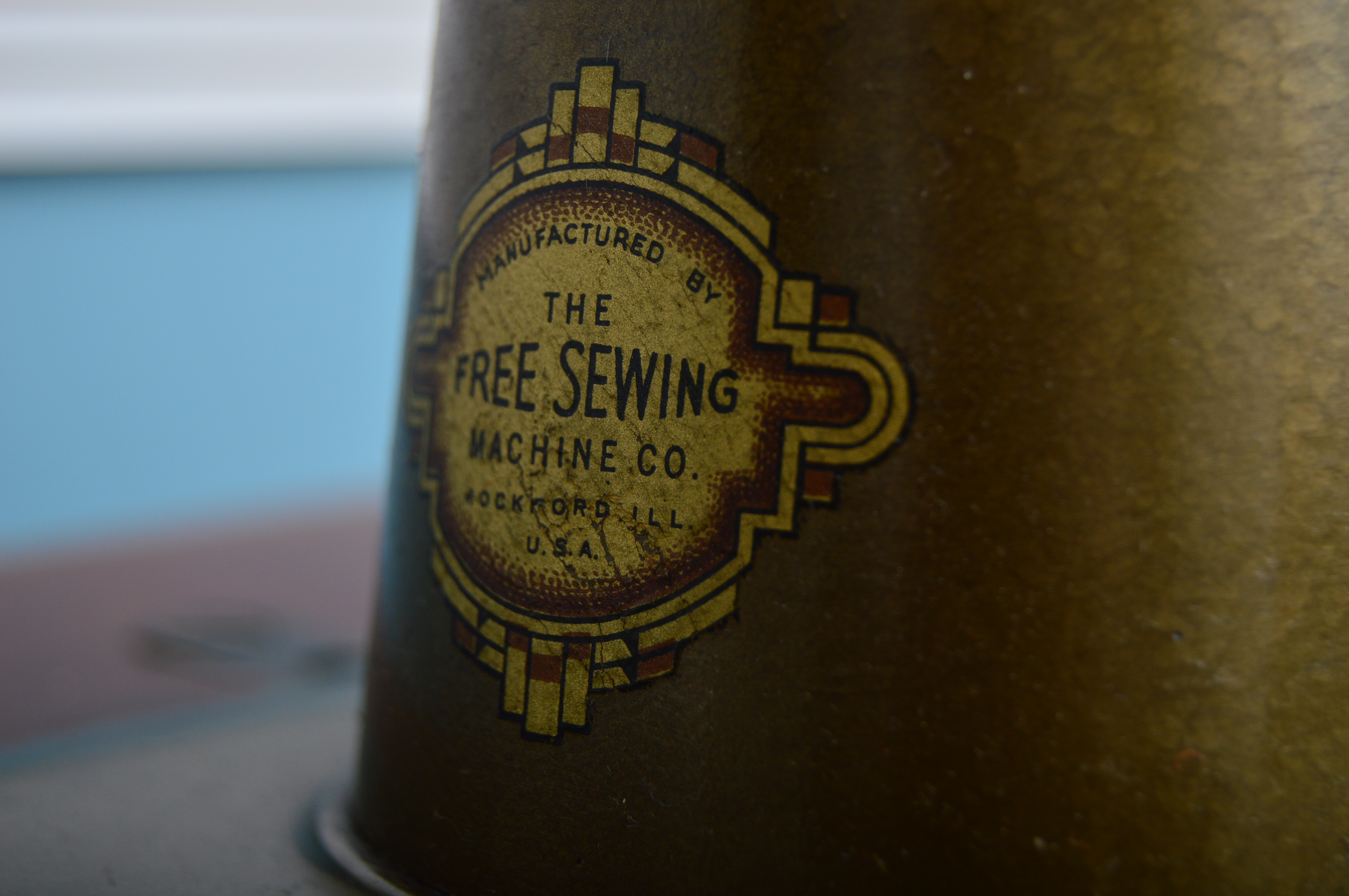 Vintage Free-Westinghouse Sewing Machine with Federal Style Cabinet