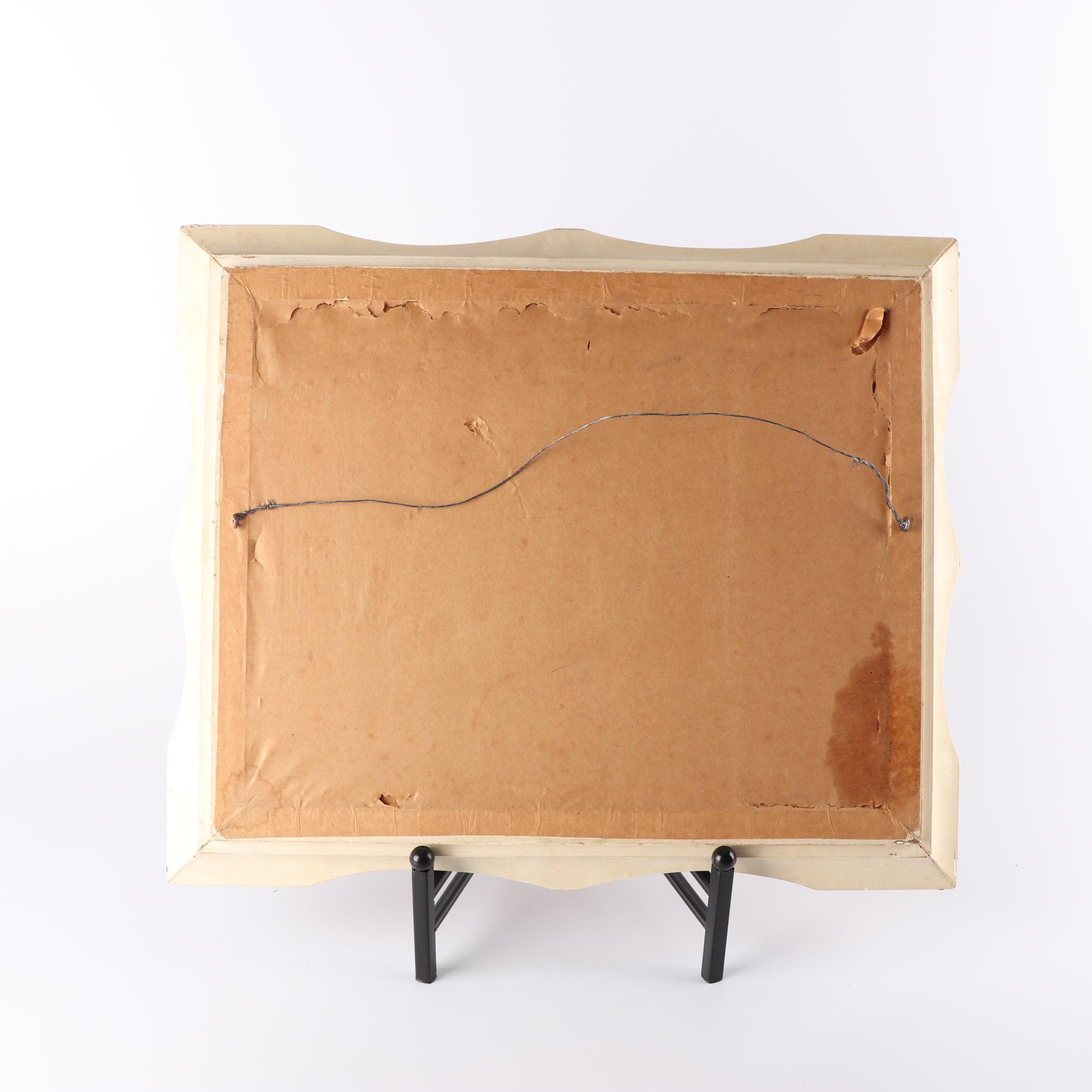 Offset Lithograph after Rie Pluim "Rue Mouffetard"