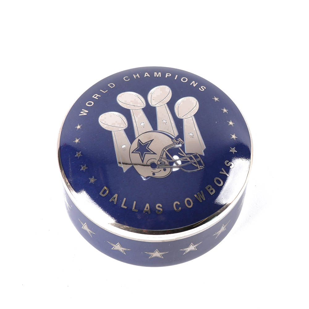 Tiffany & Co. Exclusive "The Dallas Cowboys" Trinket Box with "Thank You" Letter