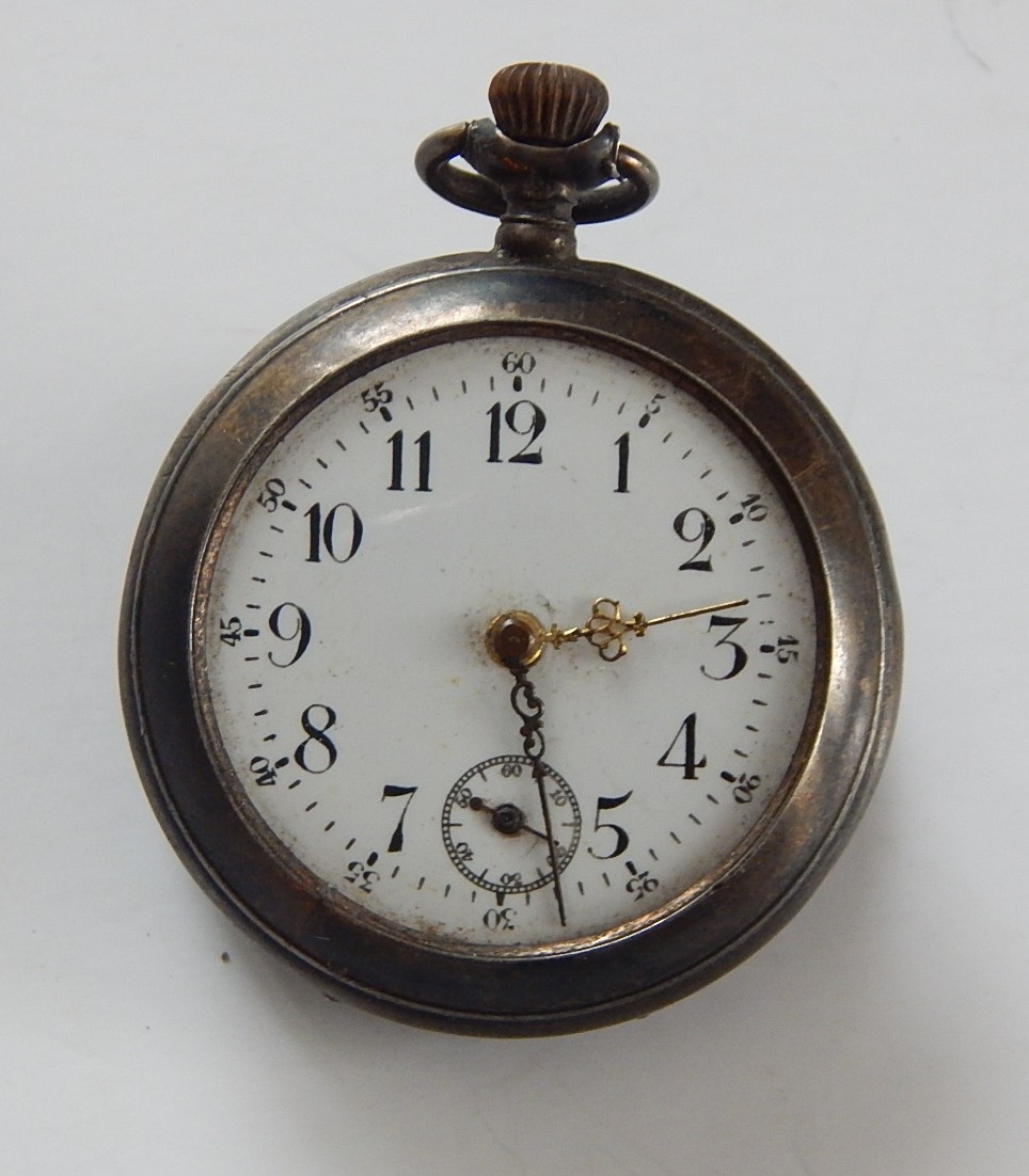 Vintage Waltham Pocket Watch and Swiss Pocket Watch with Chains - Repair