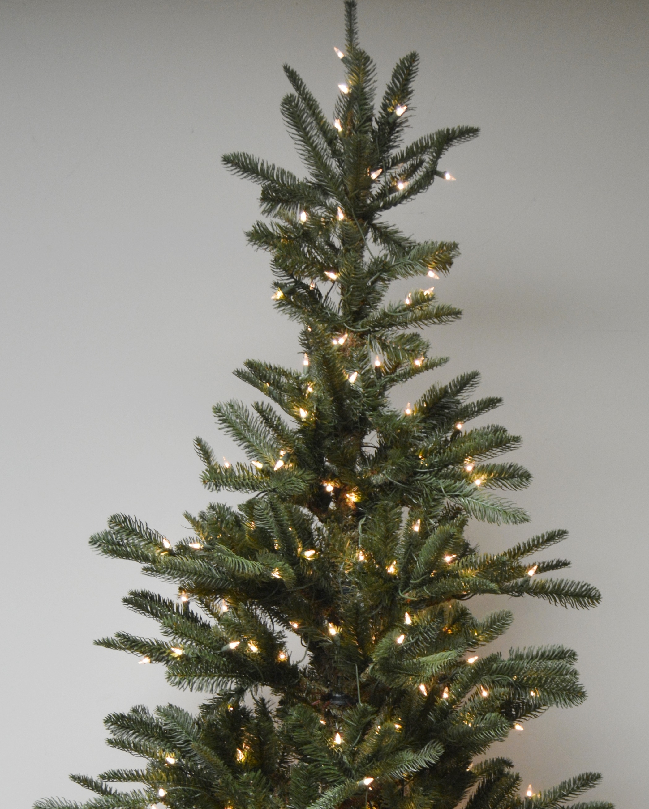 7' Illuminated Artificial Pine Christmas Tree