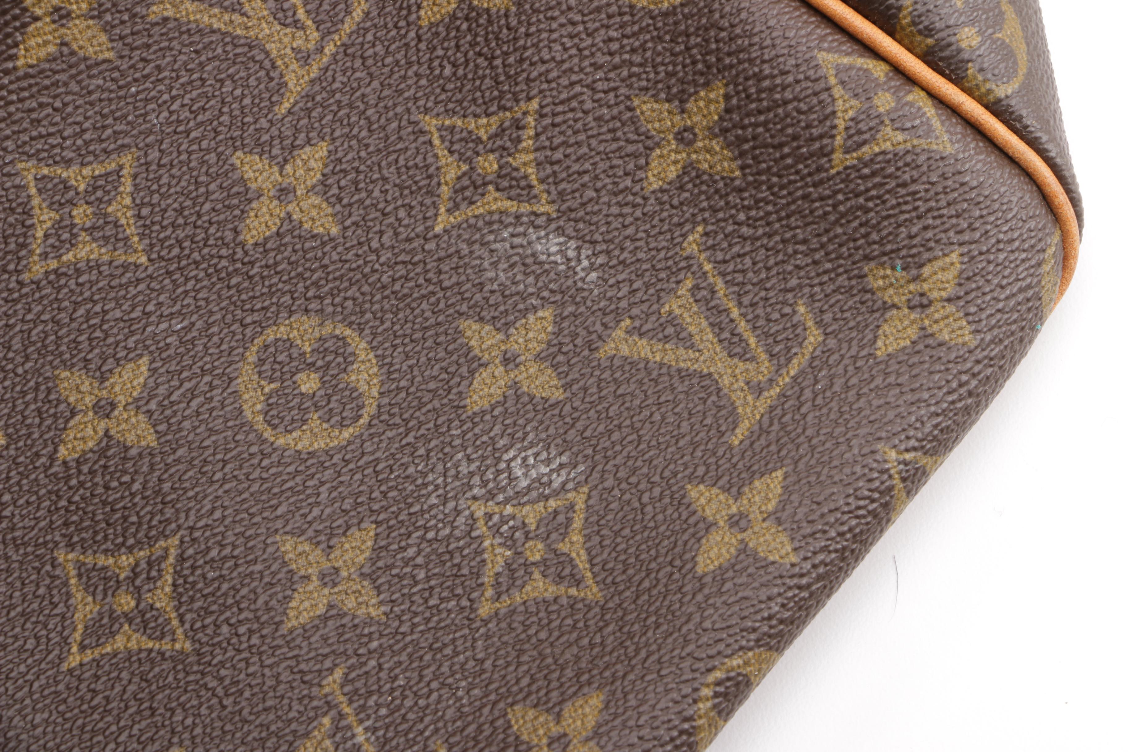 1988 Vintage Louis Vuitton Paris Malletier Monogram Canvas Keepall Bag