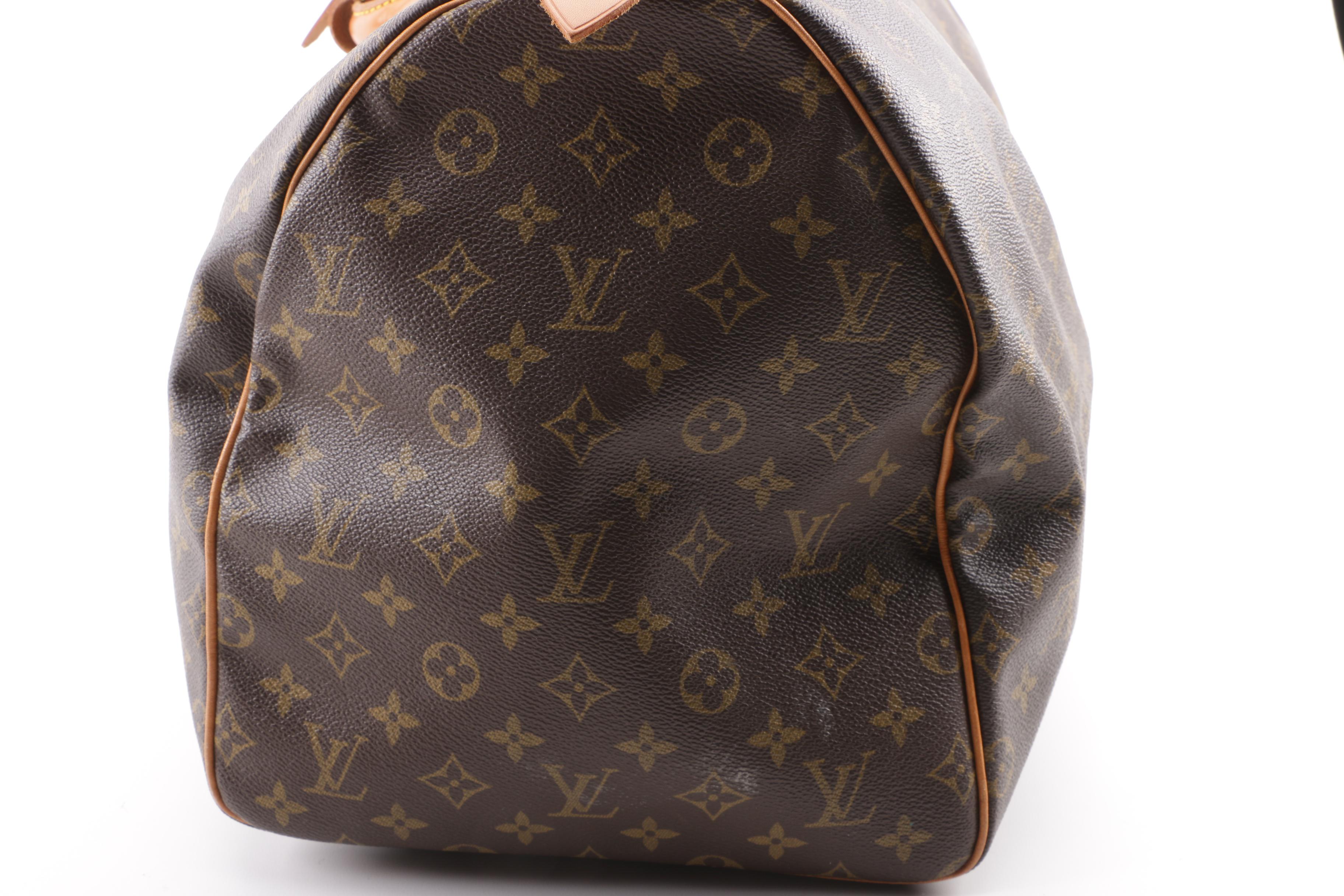 1988 Vintage Louis Vuitton Paris Malletier Monogram Canvas Keepall Bag