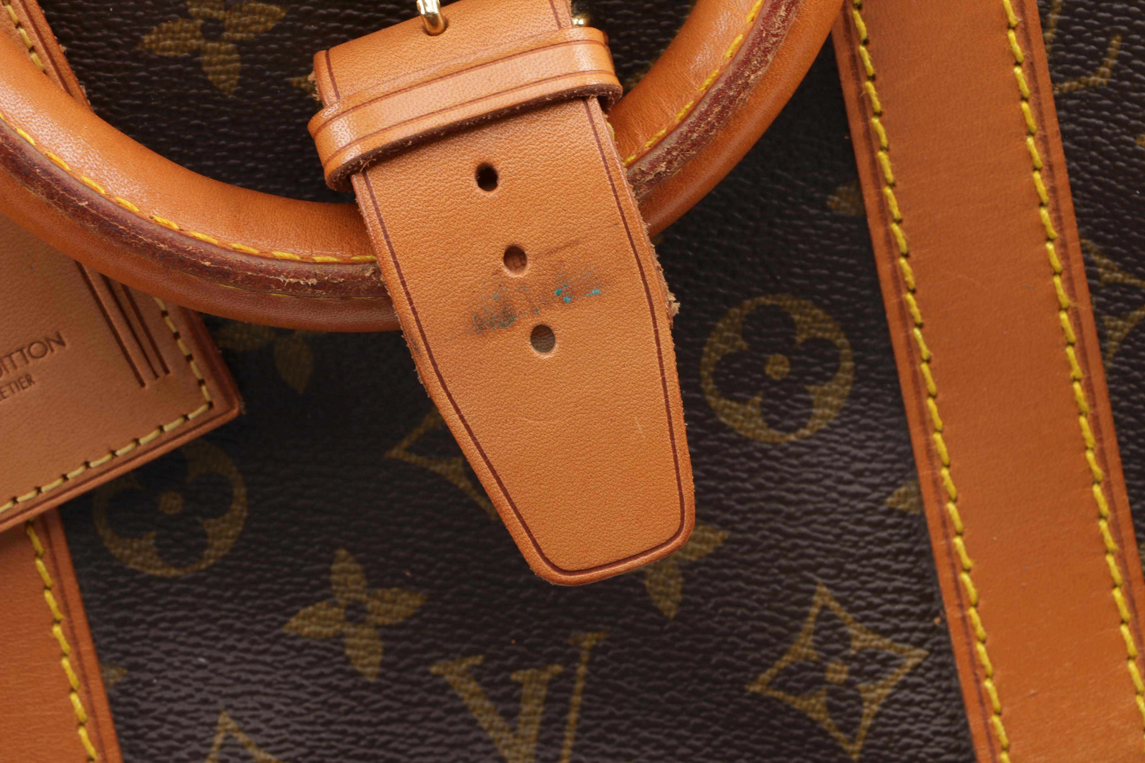 1988 Vintage Louis Vuitton Paris Malletier Monogram Canvas Keepall Bag