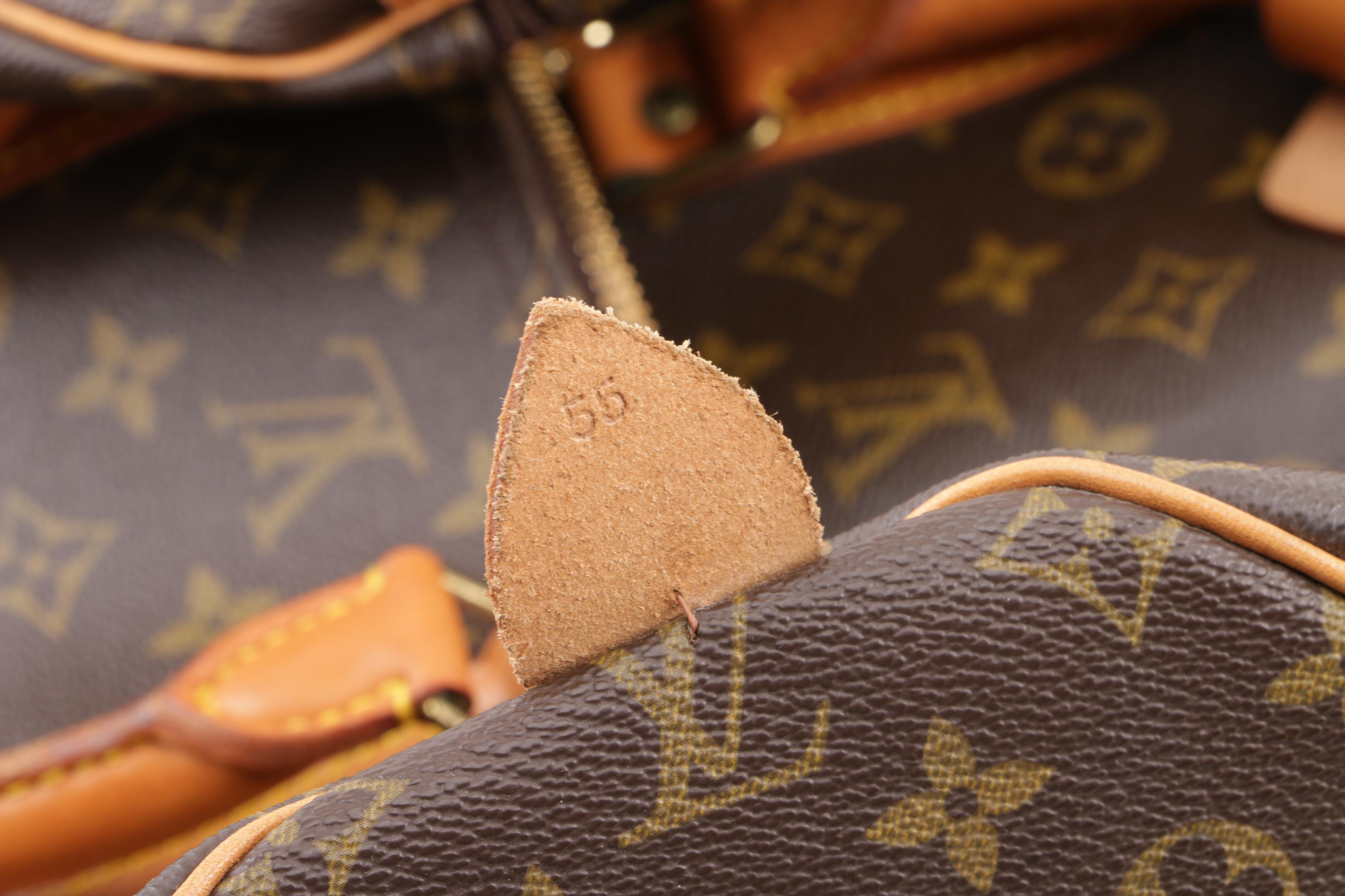 1988 Vintage Louis Vuitton Paris Malletier Monogram Canvas Keepall Bag
