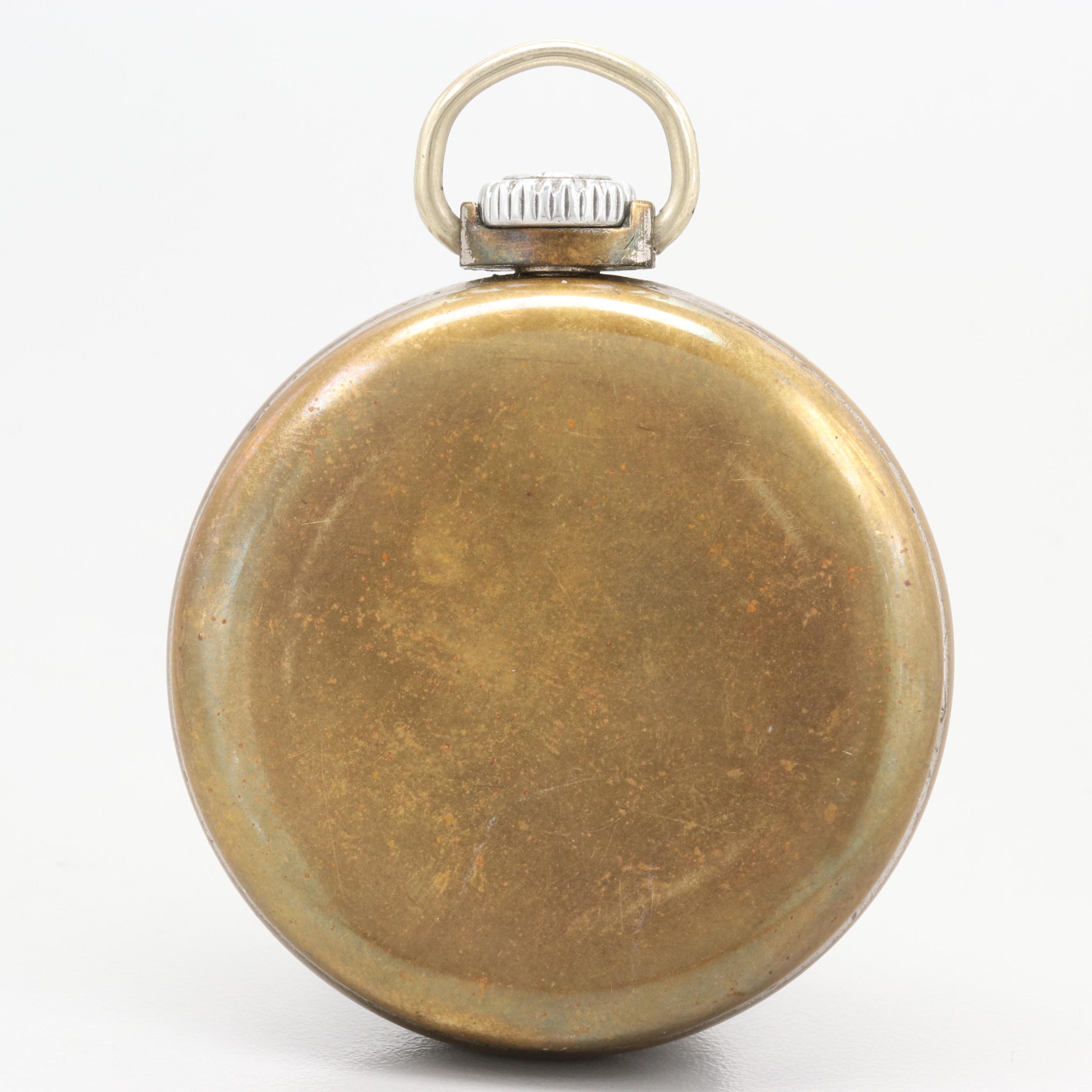 Popeye Pocket Watch By New Haven 1934