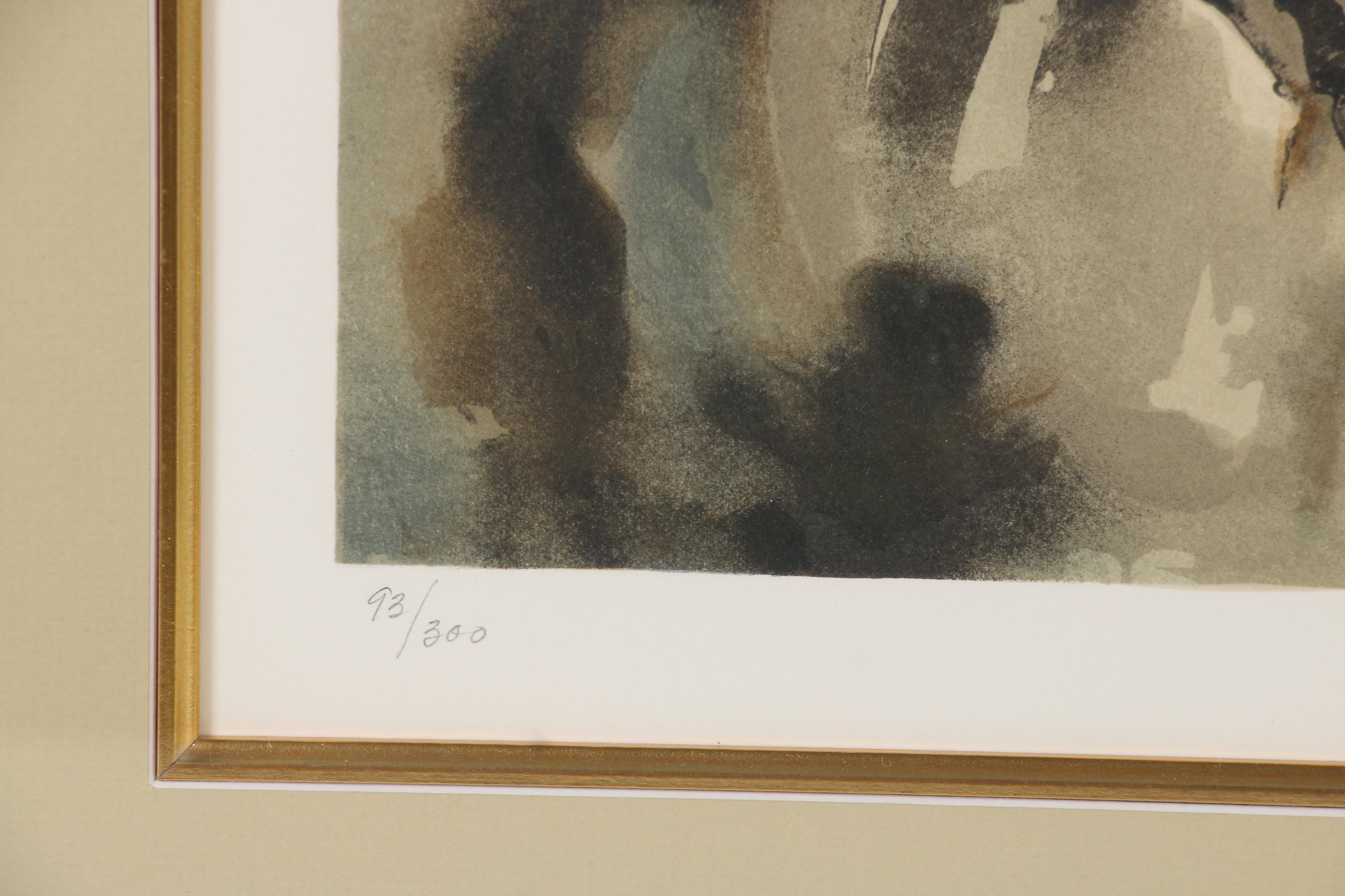 Mary Booth Cabot 1981 Limited Edition Lithograph "Dogwood"