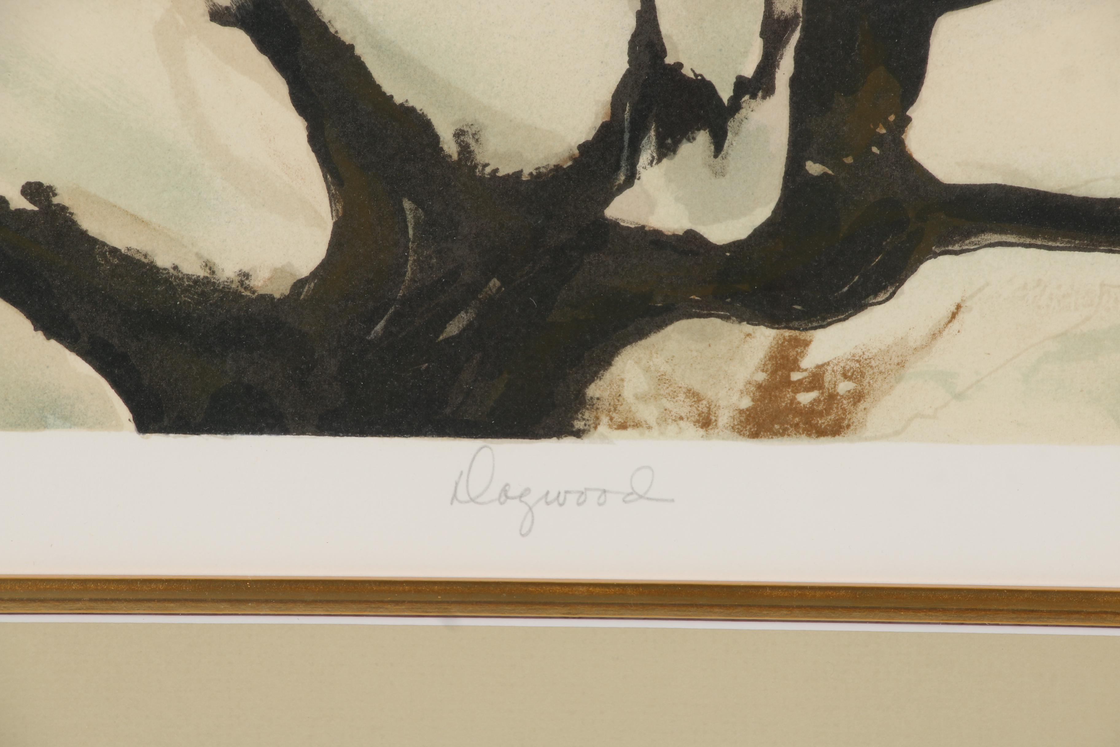 Mary Booth Cabot 1981 Limited Edition Lithograph "Dogwood"