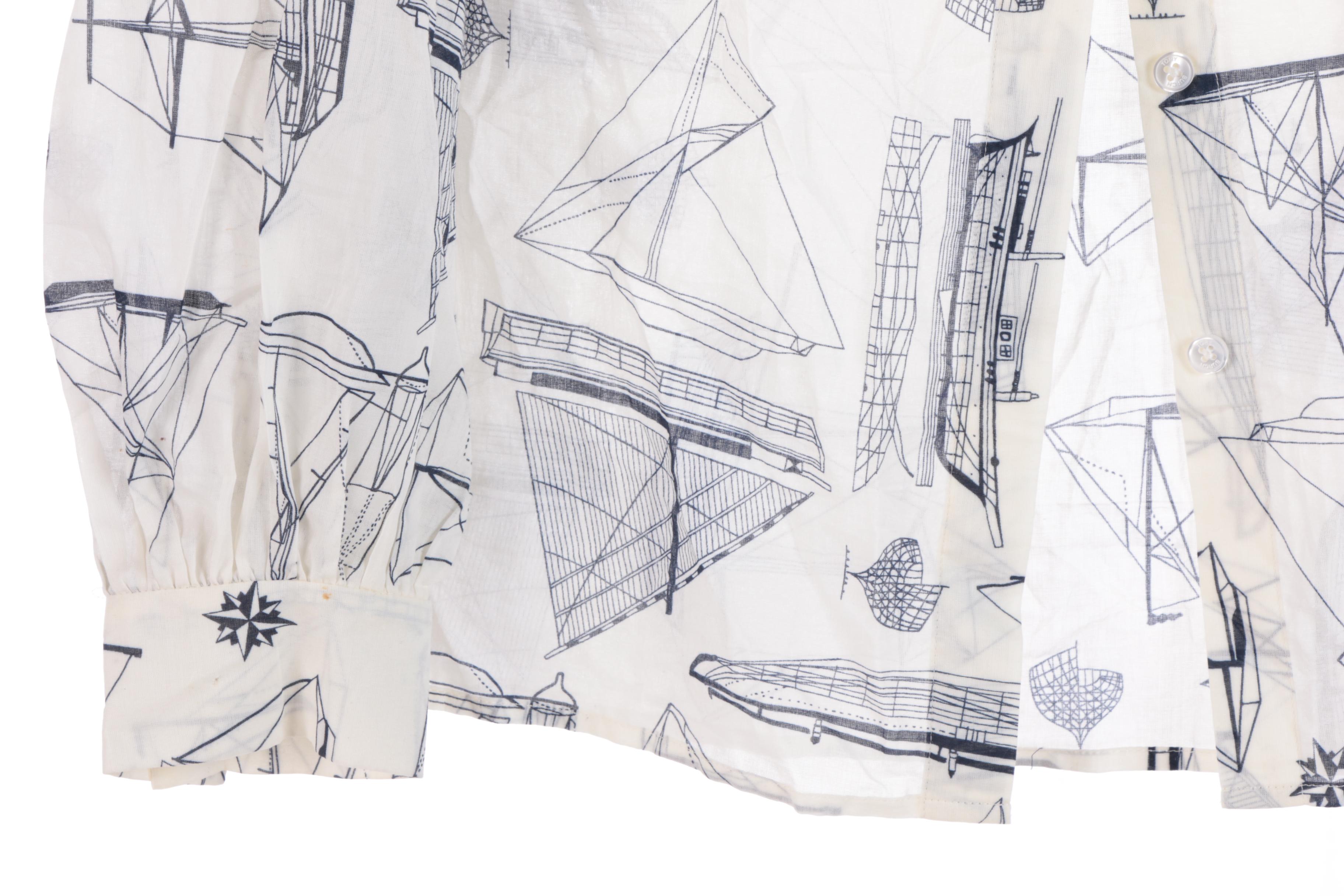 Tory Burch Nautical Print Blouse with Other Blouses and Shirts