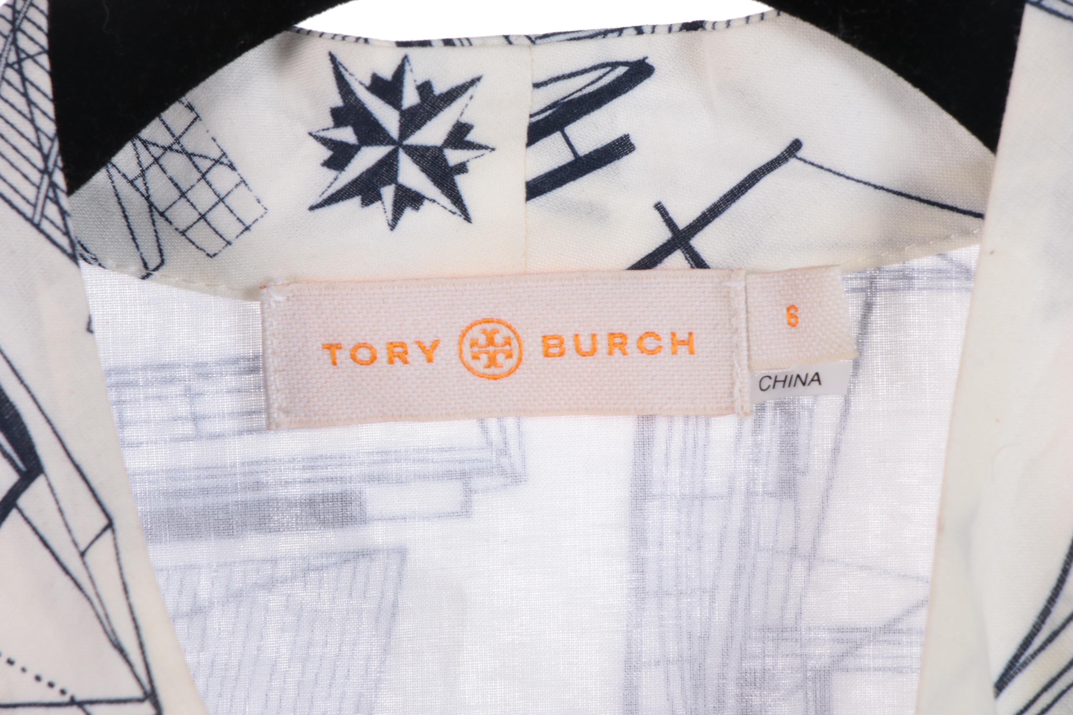 Tory Burch Nautical Print Blouse with Other Blouses and Shirts
