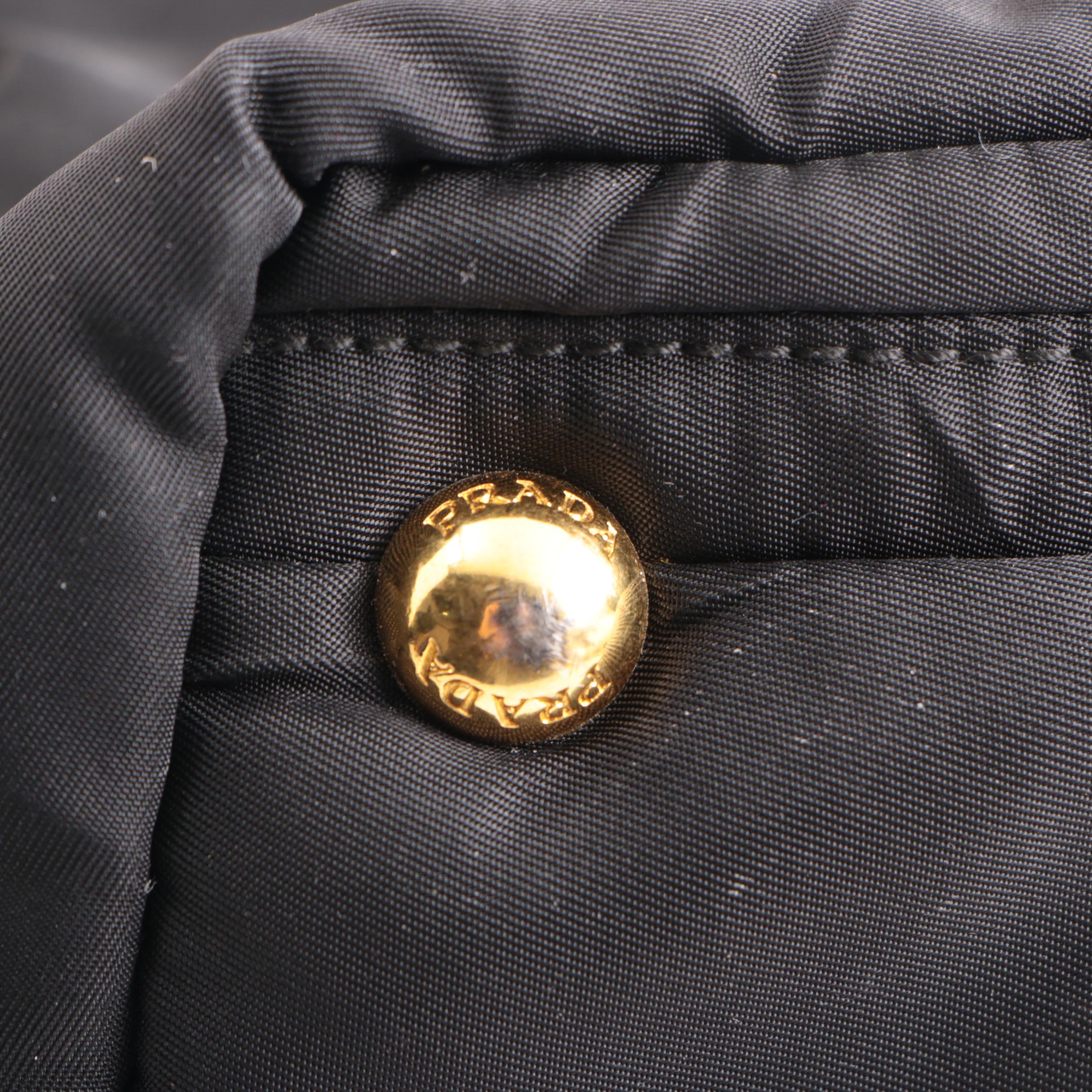 Prada Black Tessuto Handbag