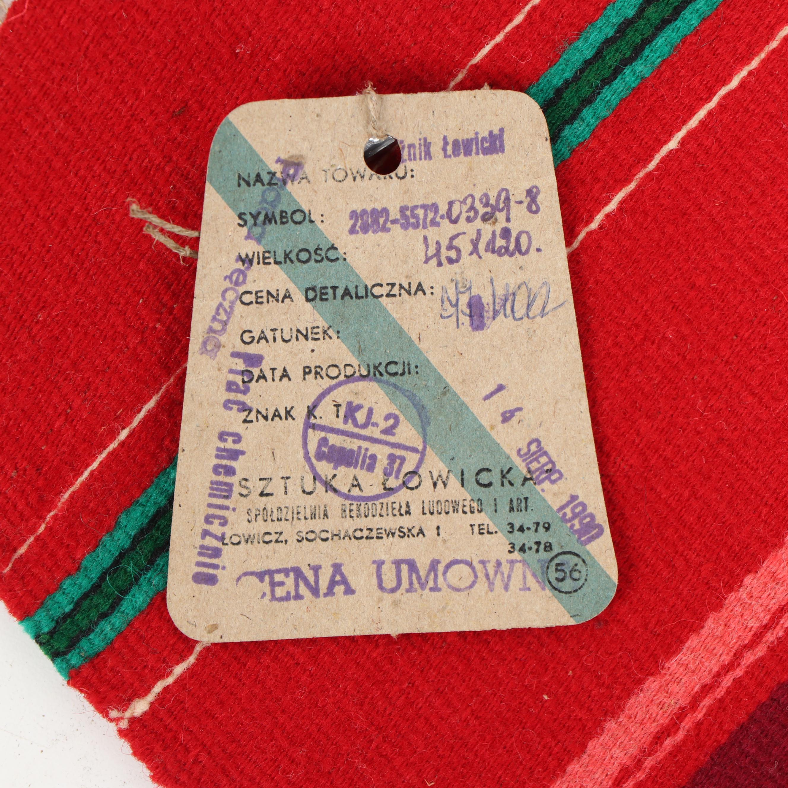 Polish Woven Table Linens and Textiles