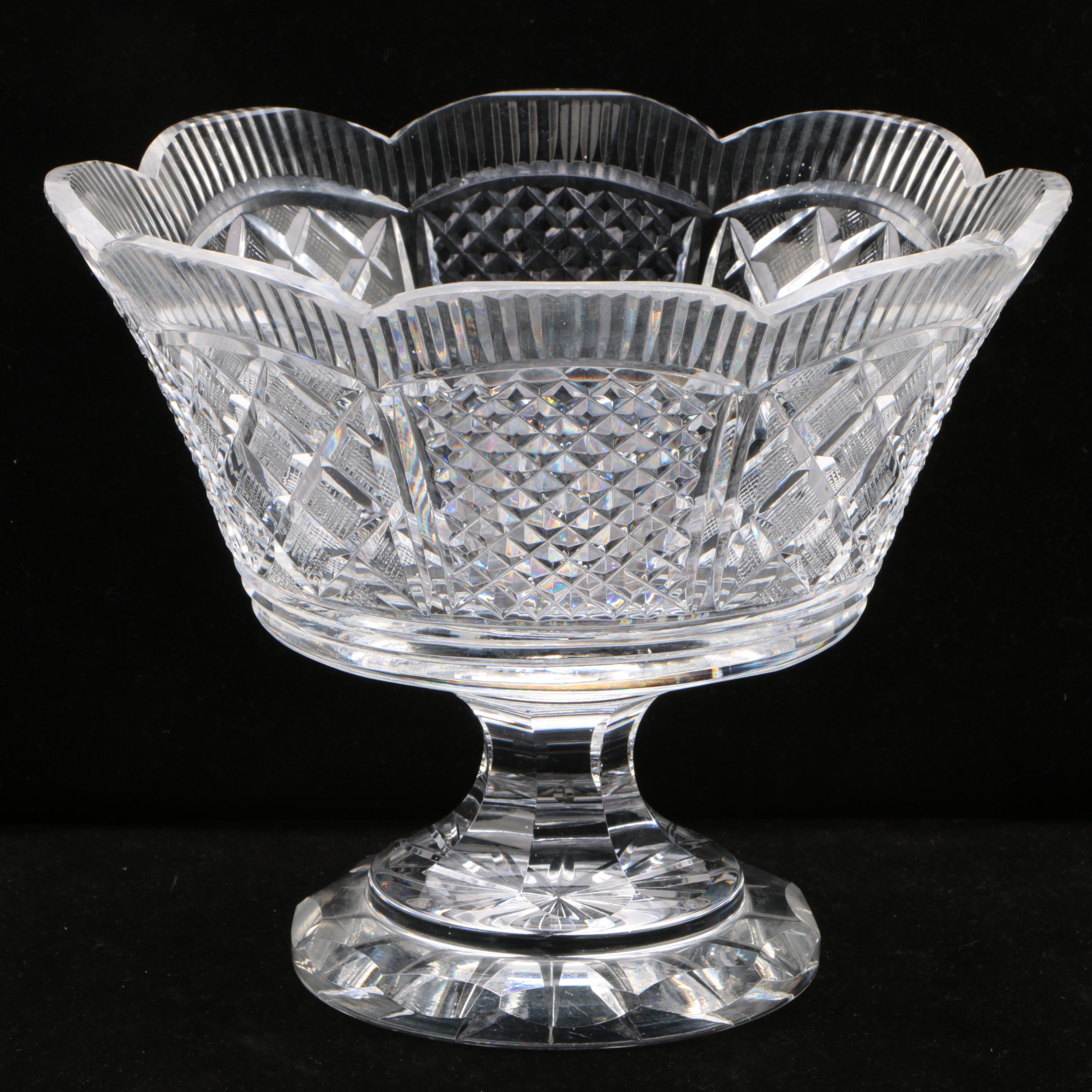Waterford Crystal Footed Centerpiece Bowl
