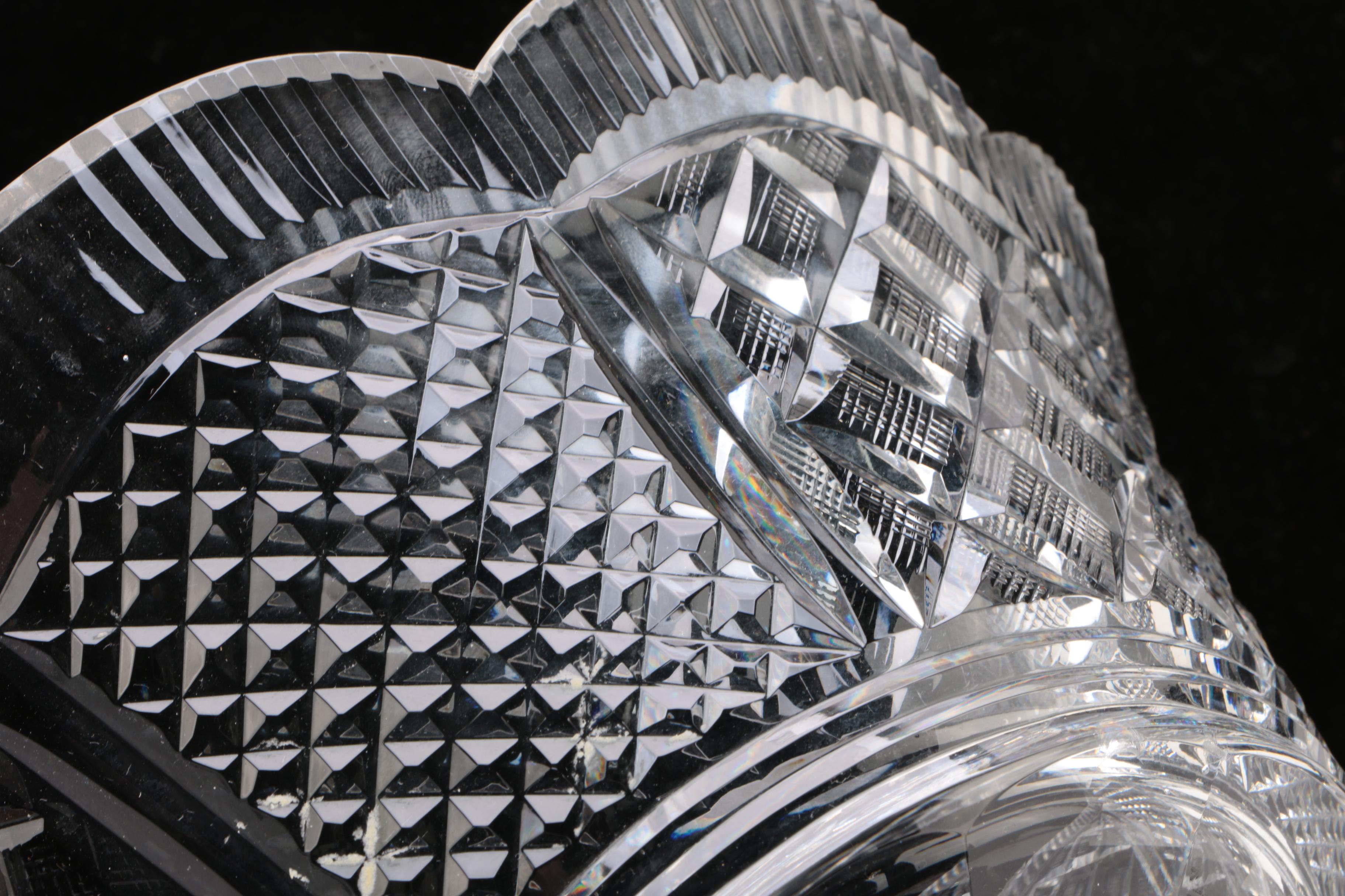 Waterford Crystal Footed Centerpiece Bowl
