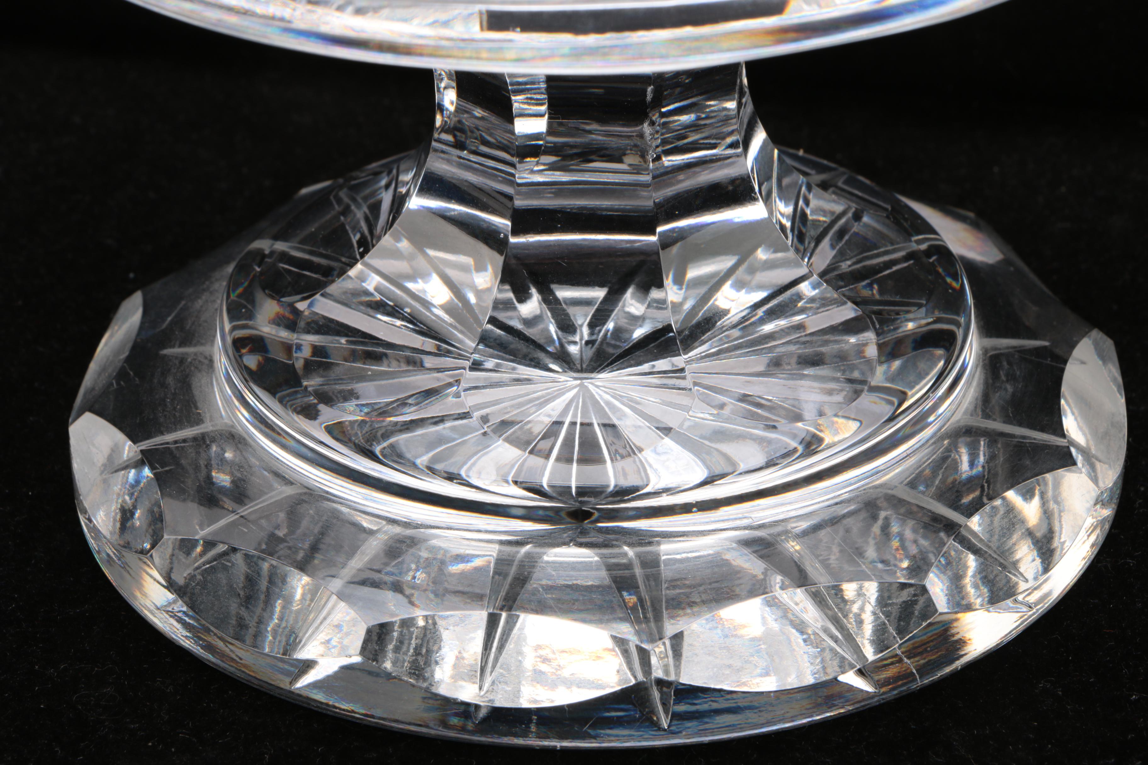 Waterford Crystal Footed Centerpiece Bowl