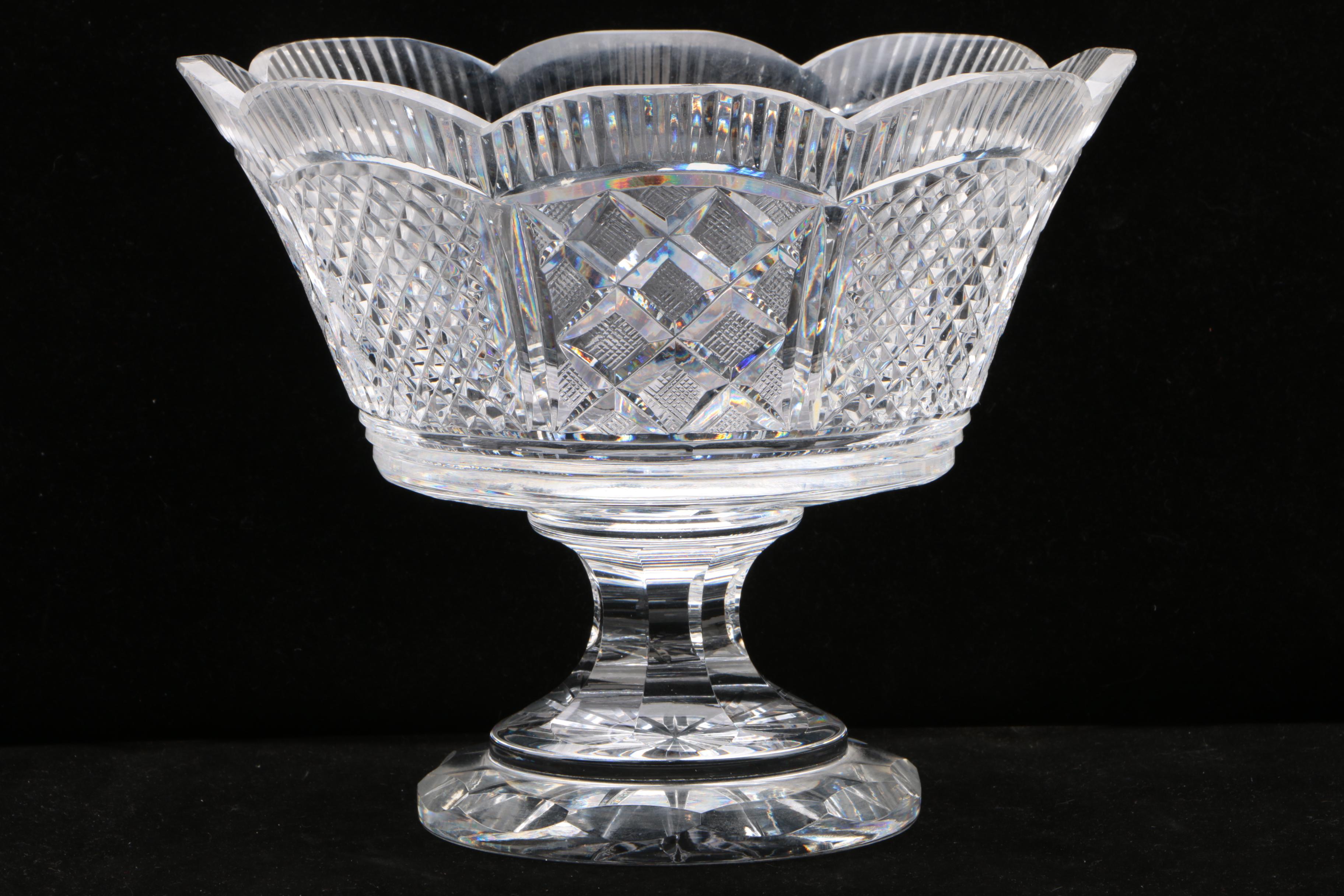 Waterford Crystal Footed Centerpiece Bowl