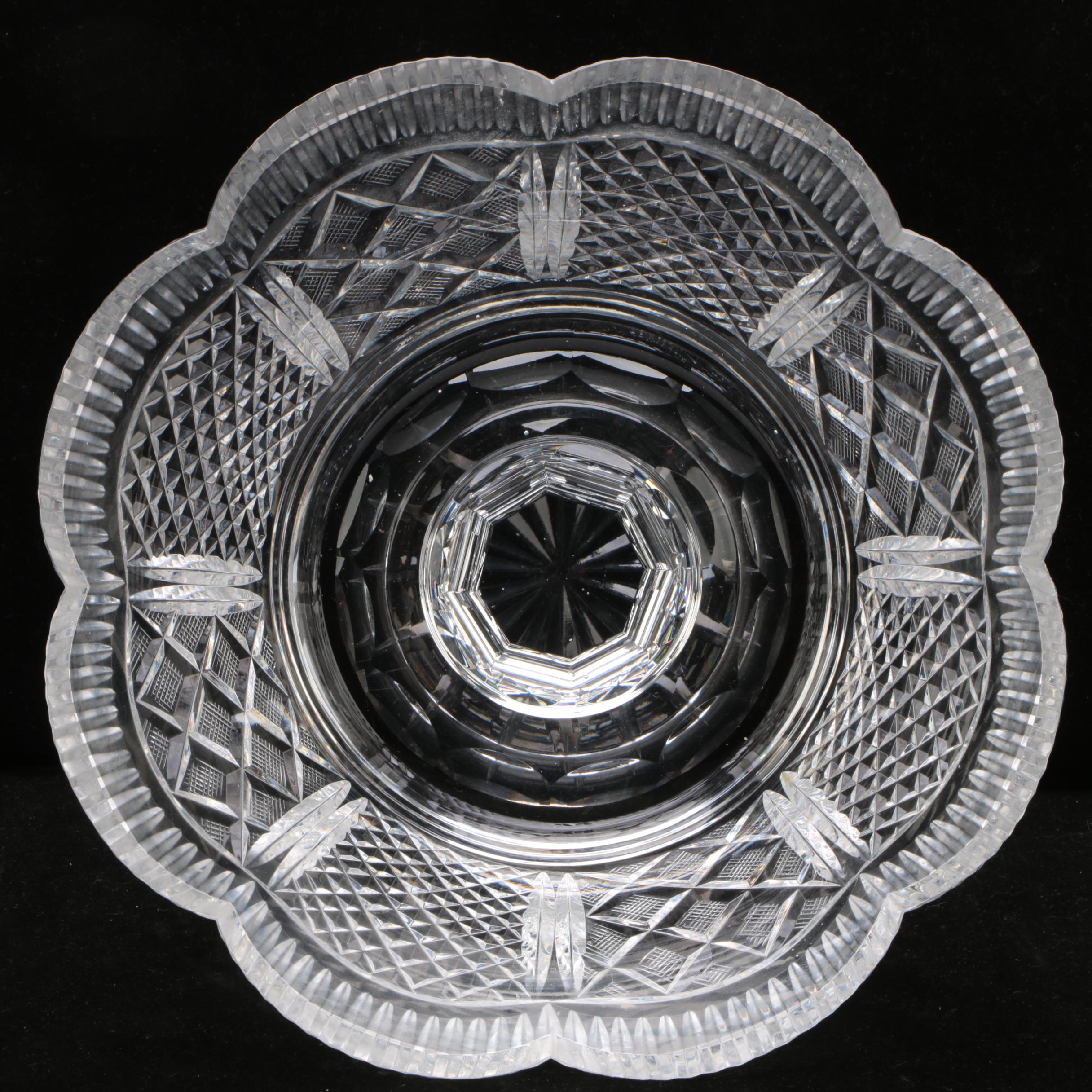 Waterford Crystal Footed Centerpiece Bowl