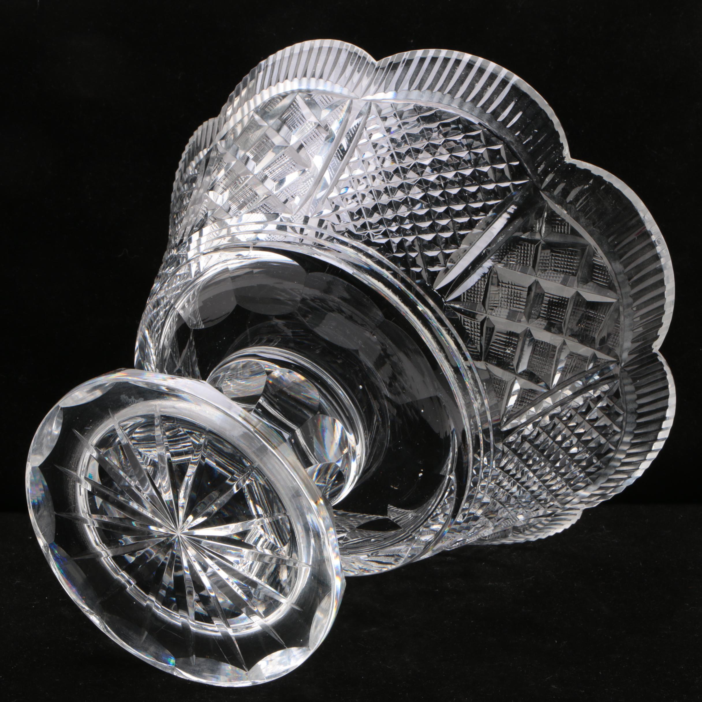 Waterford Crystal Footed Centerpiece Bowl