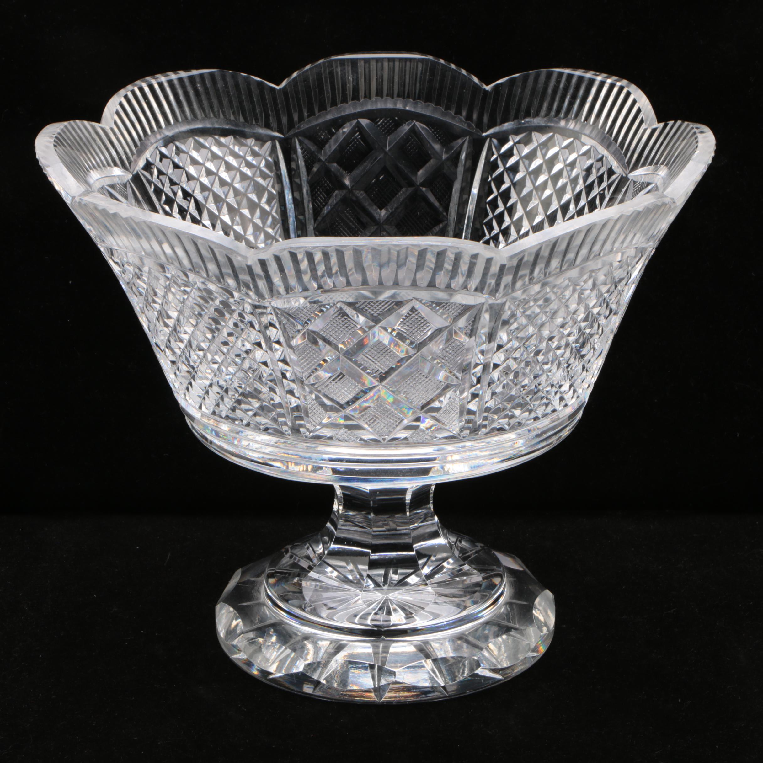 Waterford Crystal Footed Centerpiece Bowl