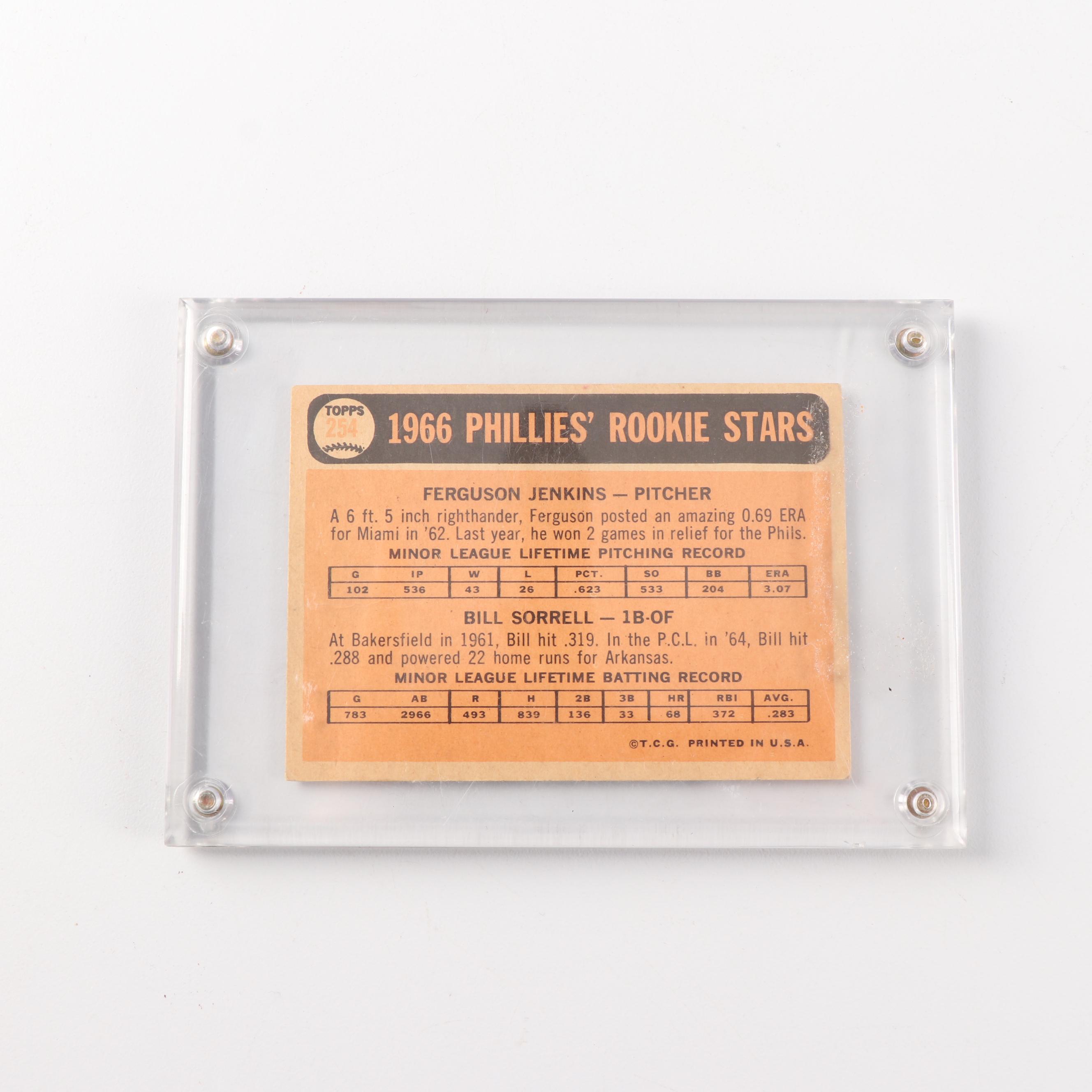 Vintage Topps Rookie Baseball Cards including PSA Graded Mark McGwire