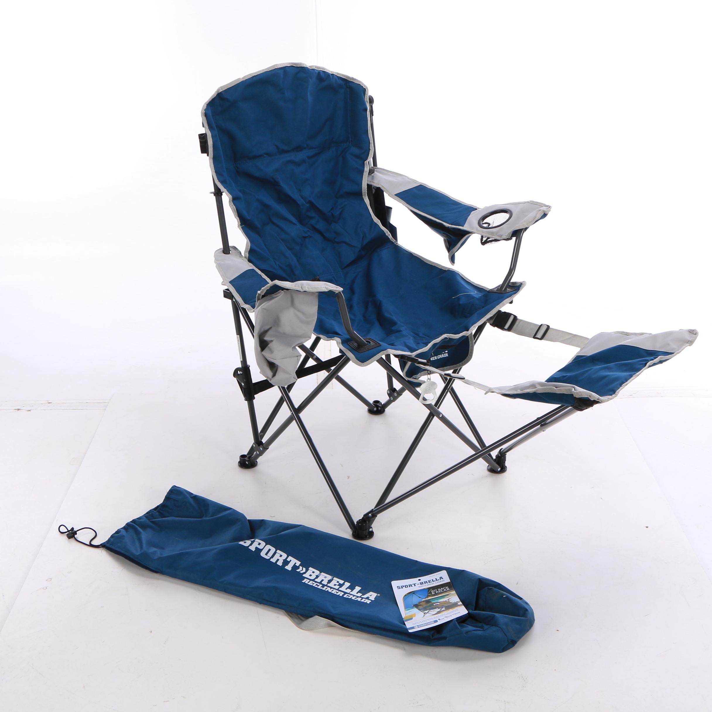 Sport-Brella Recliner Chair with Full Canopy Umbrella