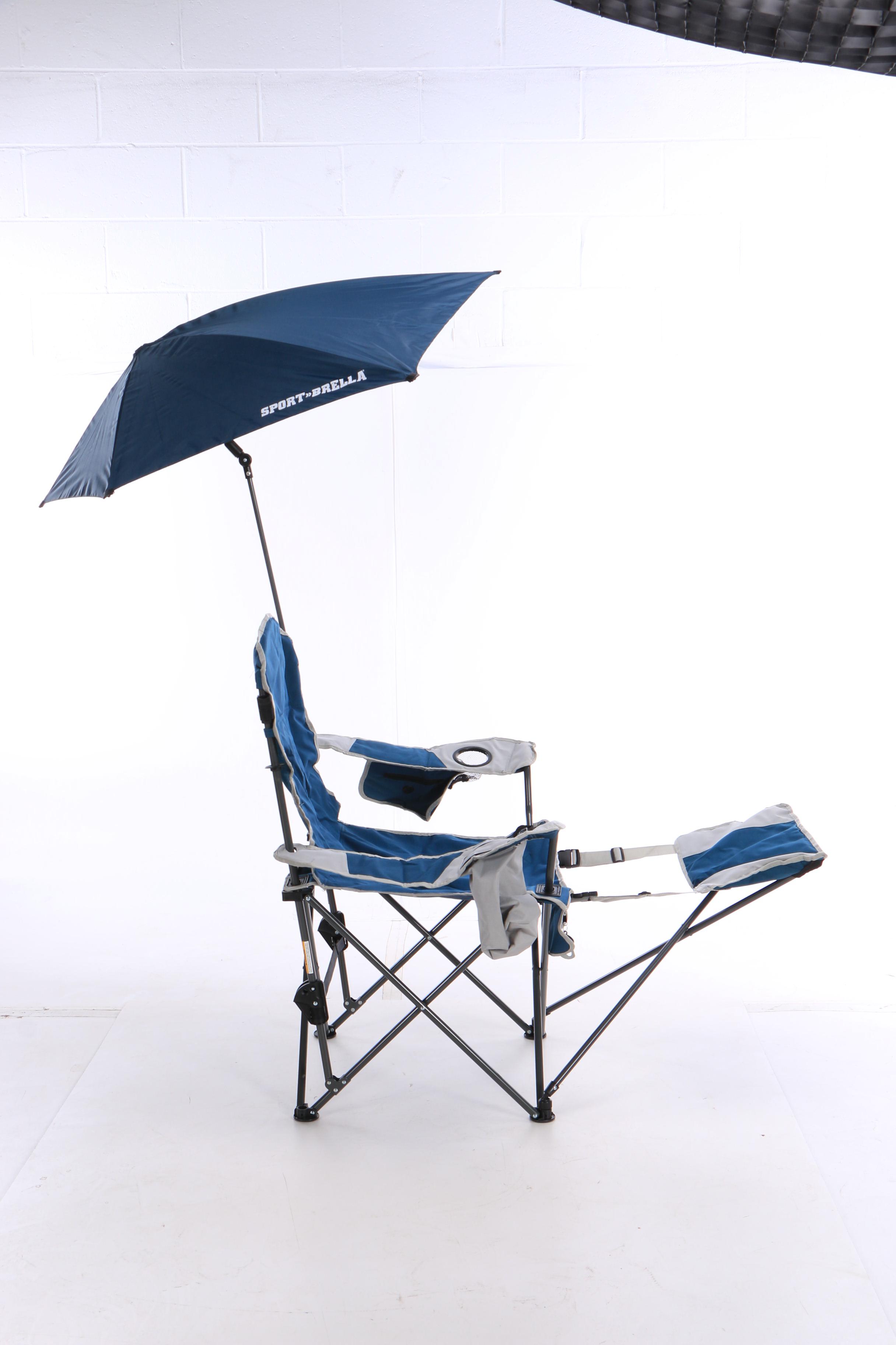 Sport-Brella Recliner Chair with Full Canopy Umbrella