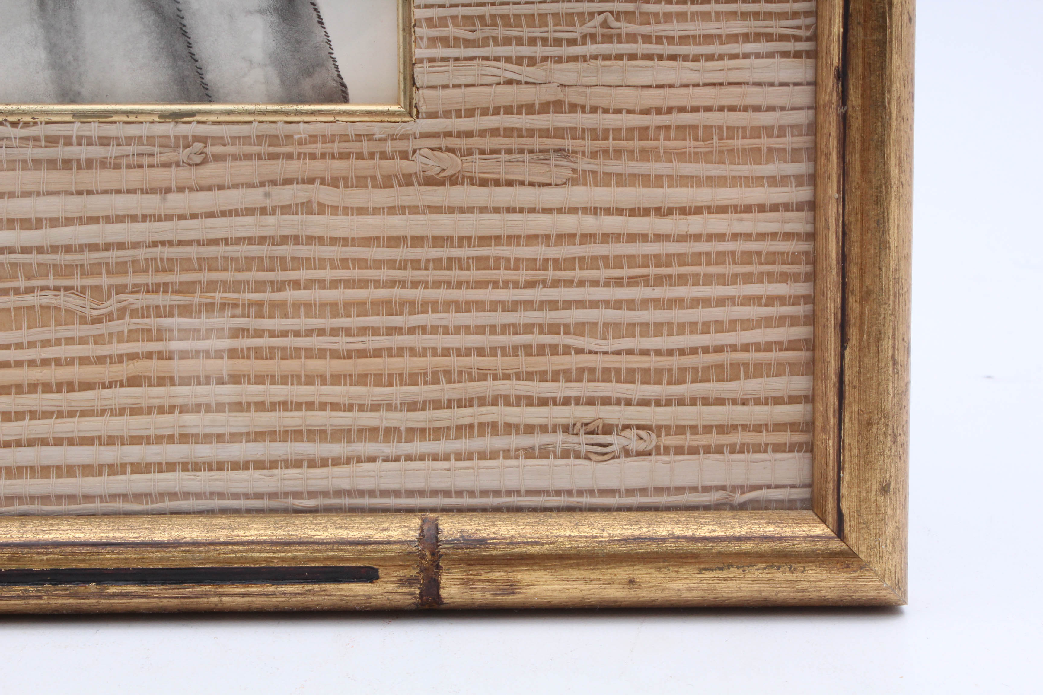 Kay Trogner Ink and Gouache Fashion Drawing