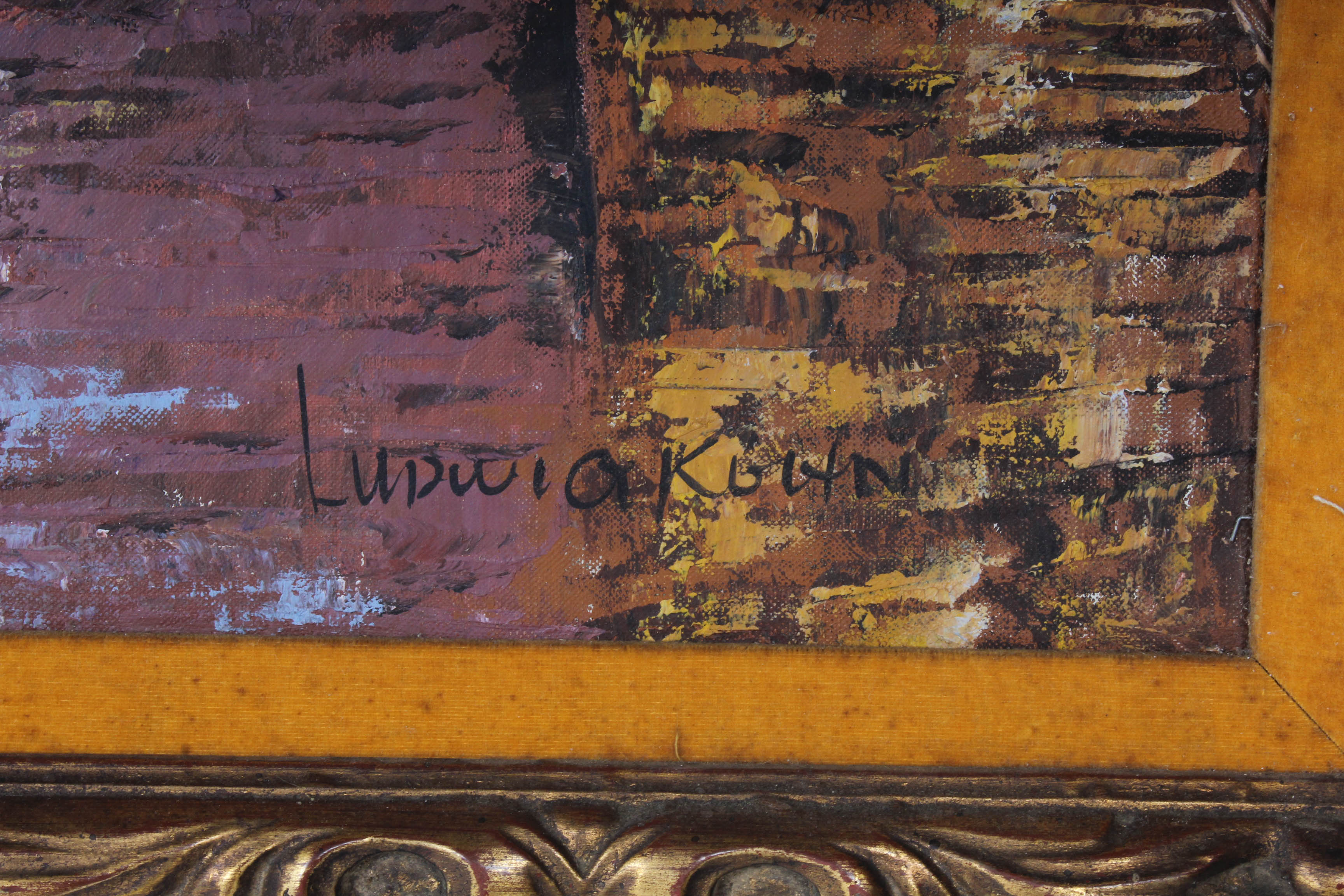 Ludwig Kohn Landscape Oil Painting