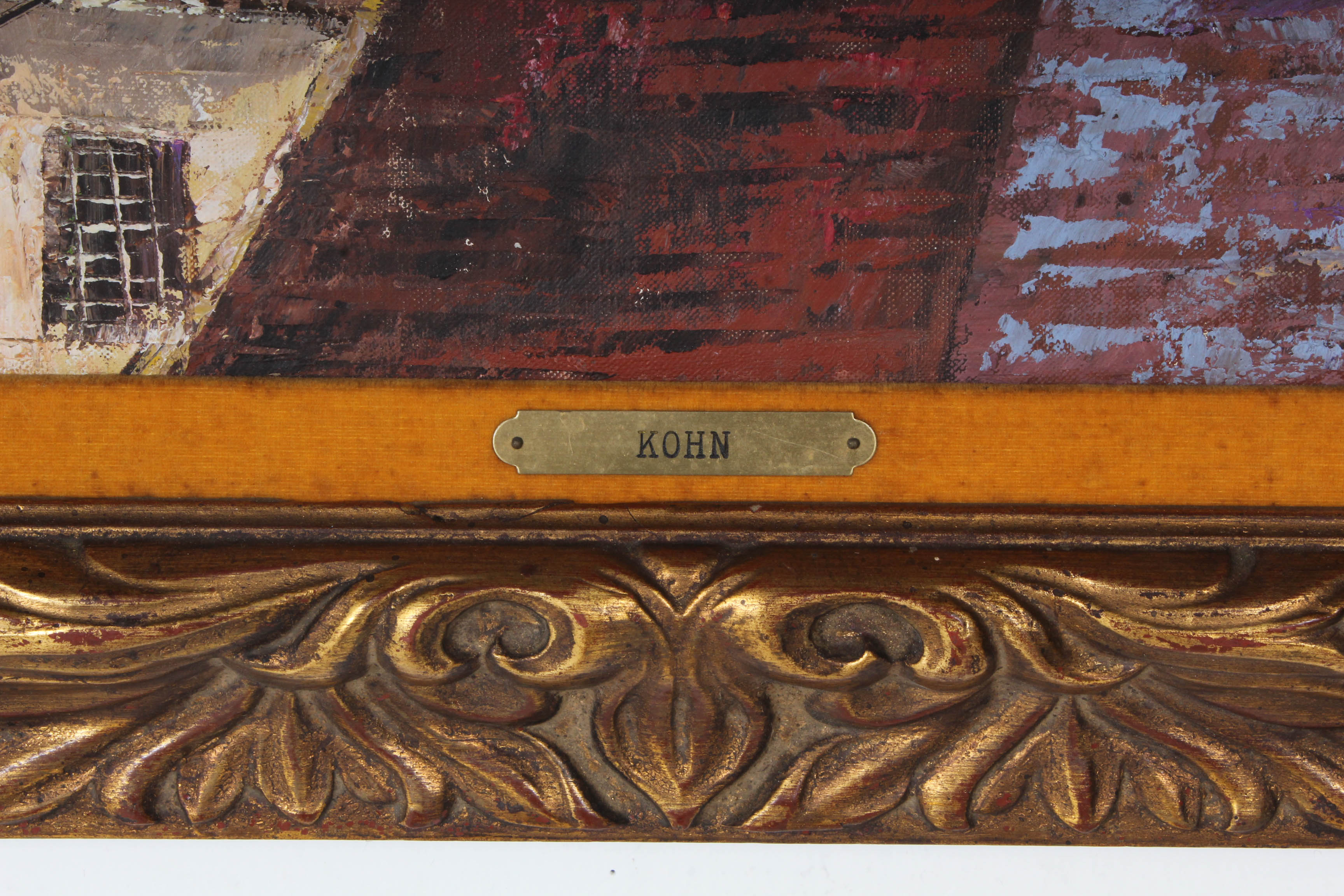 Ludwig Kohn Landscape Oil Painting