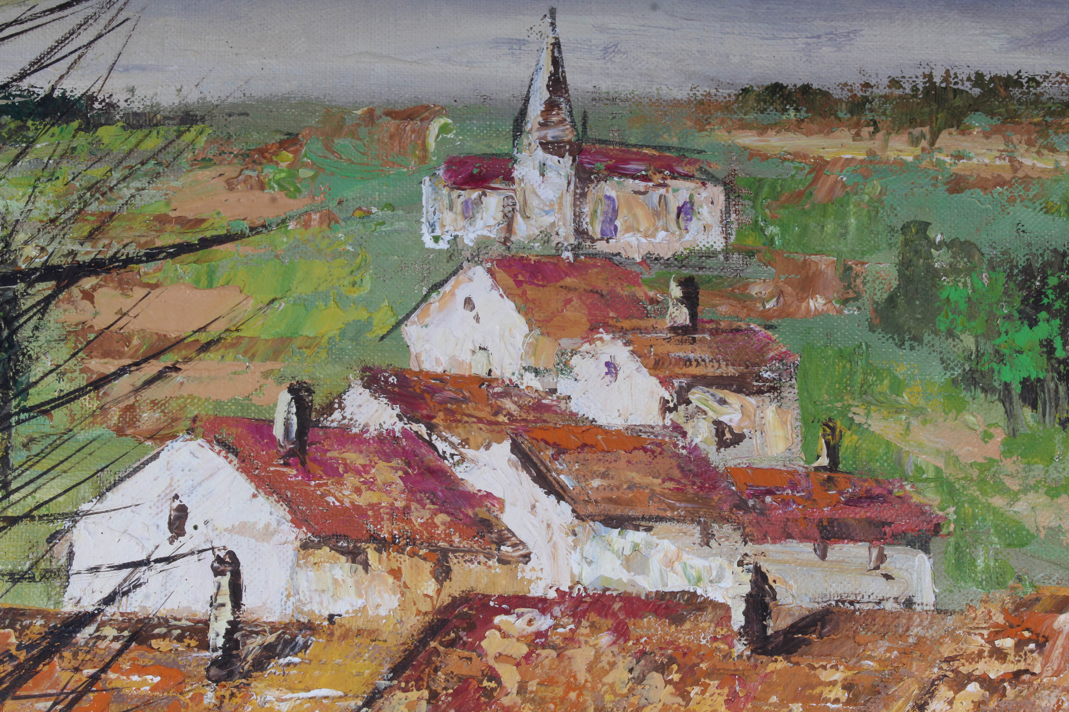 Ludwig Kohn Landscape Oil Painting