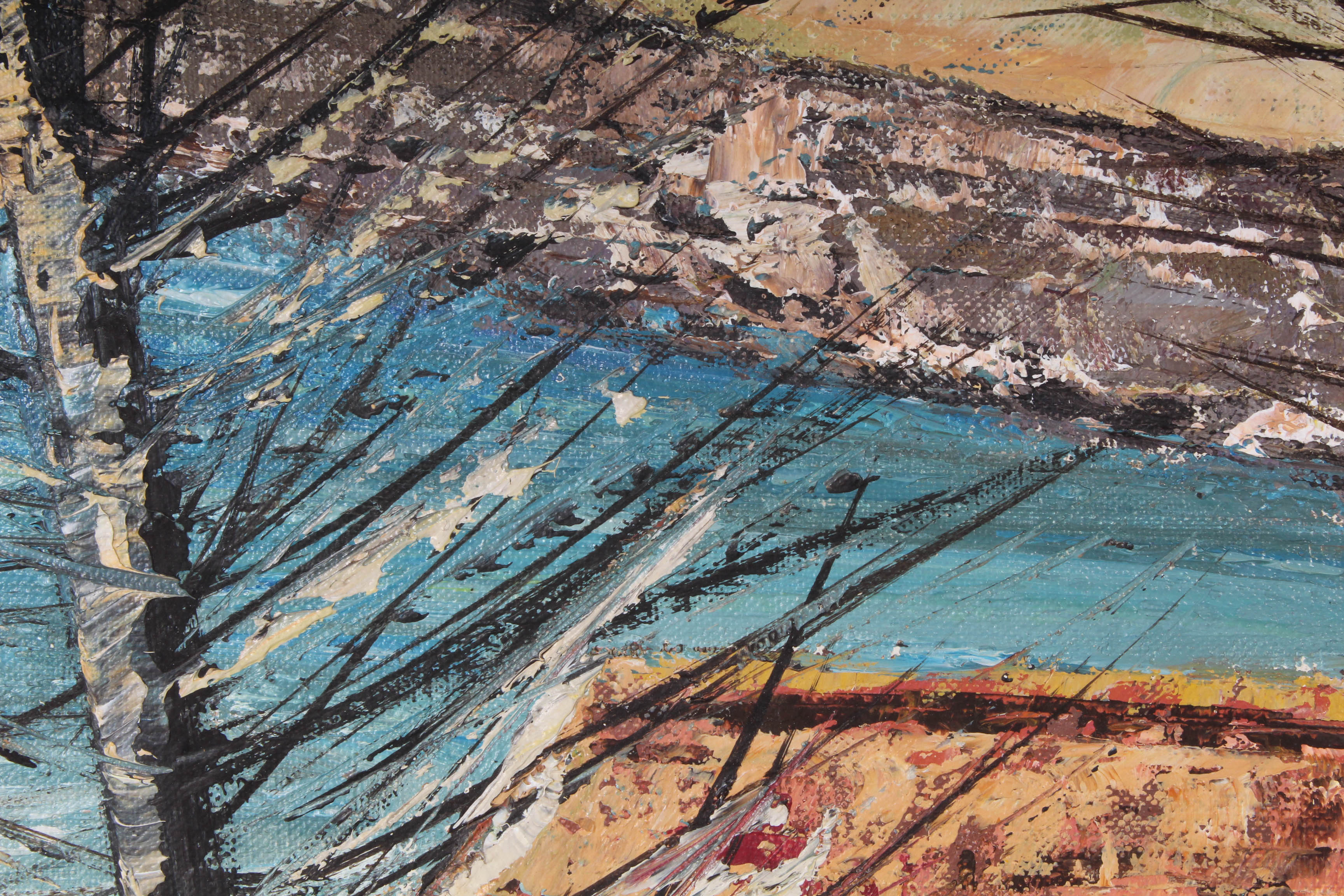 Ludwig Kohn Landscape Oil Painting