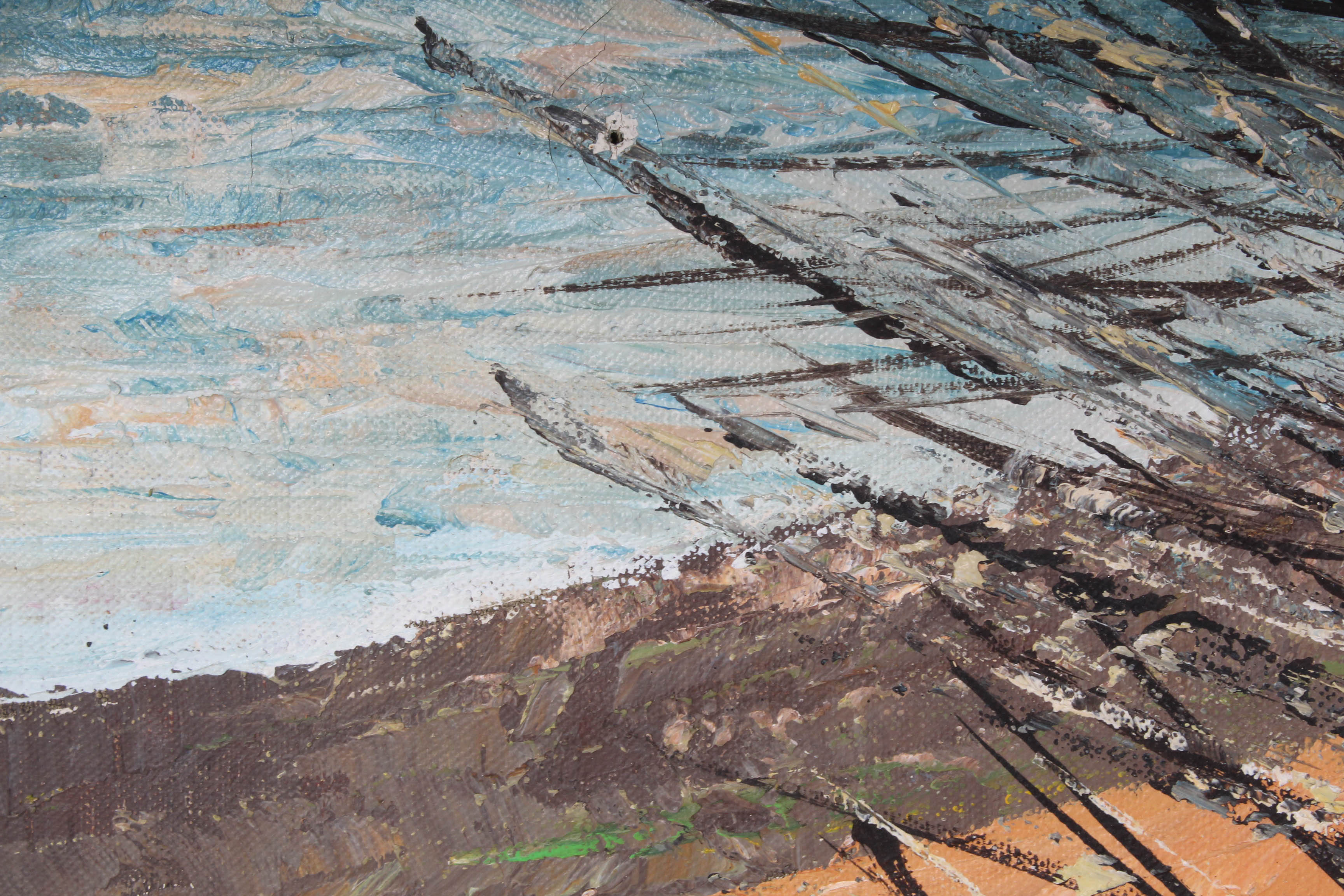 Ludwig Kohn Landscape Oil Painting