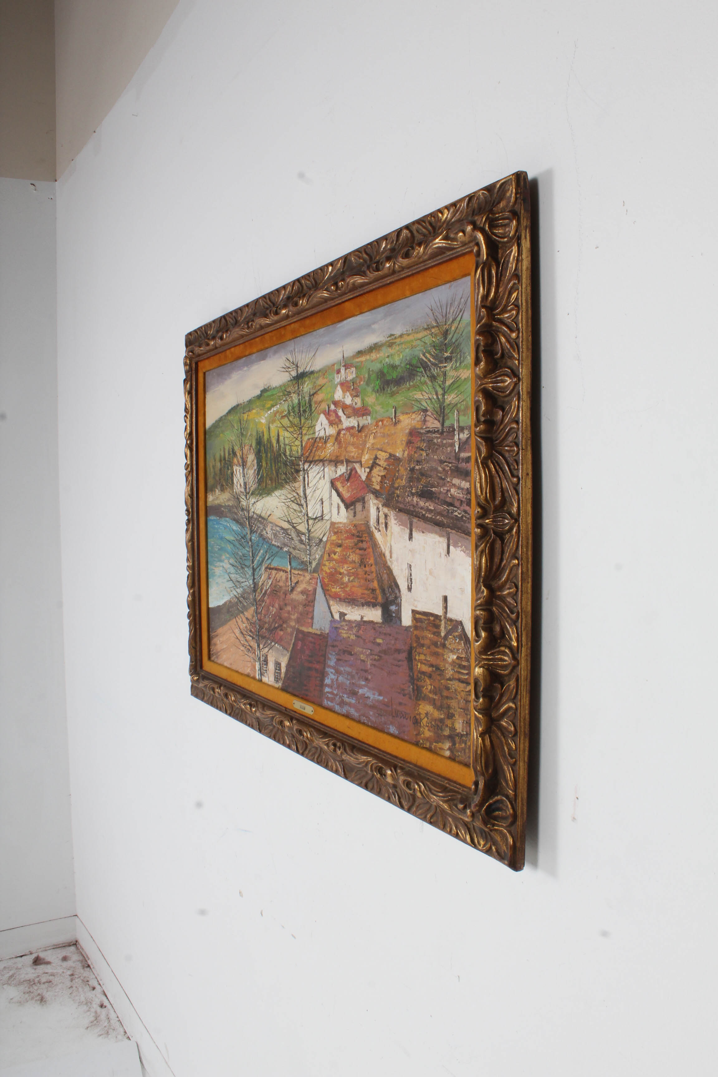 Ludwig Kohn Landscape Oil Painting