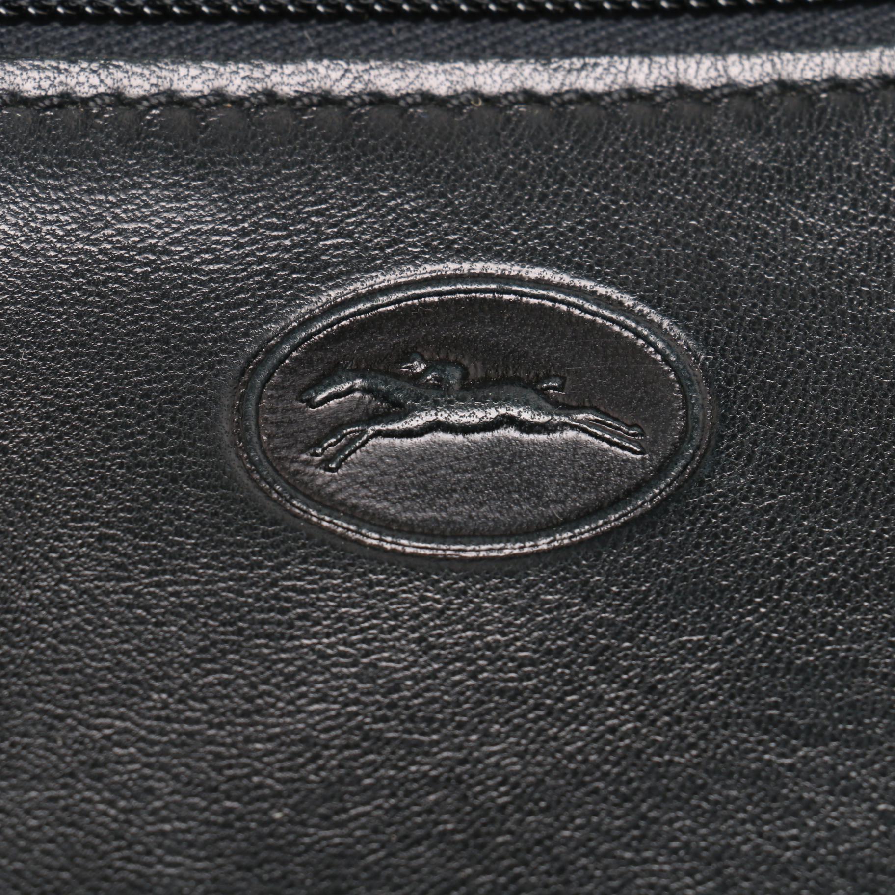 Longchamp Paris and Florence LAPA Leather Briefcases