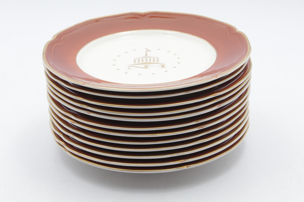 Historic Columbus, Ohio Neil House Hotel Dinner Plates