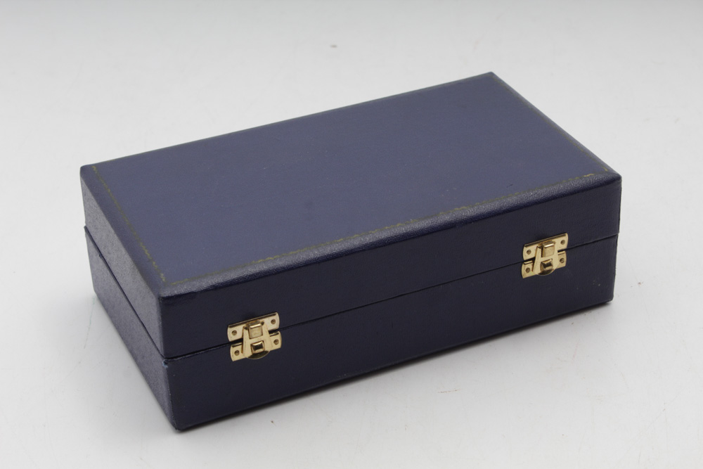 Mappin & Webb Sterling Silver Salt and Pepper Shakers and Mustard Jar