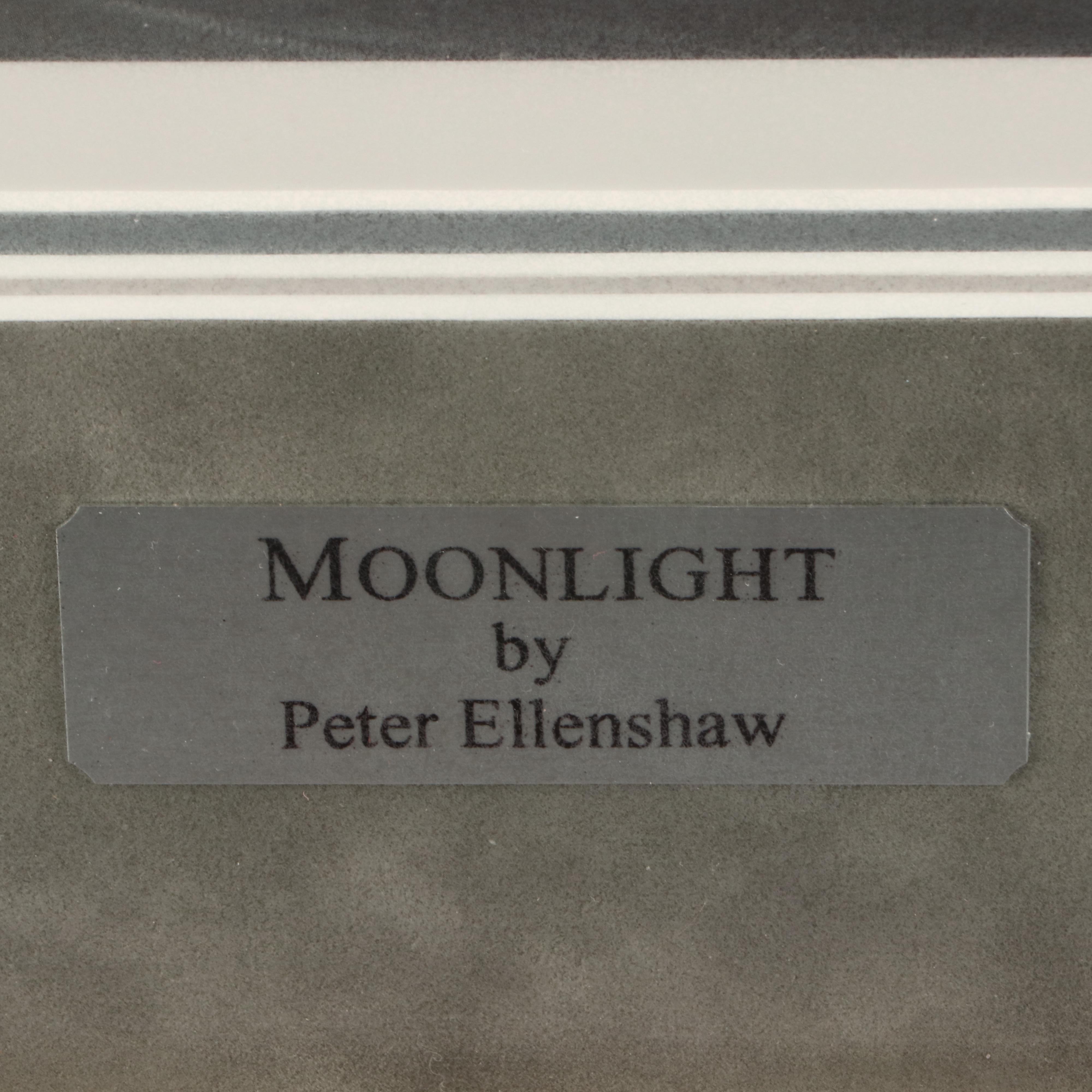 Peter Ellenshaw 1984 Limited Edition Offset Lithograph "Moonlight"