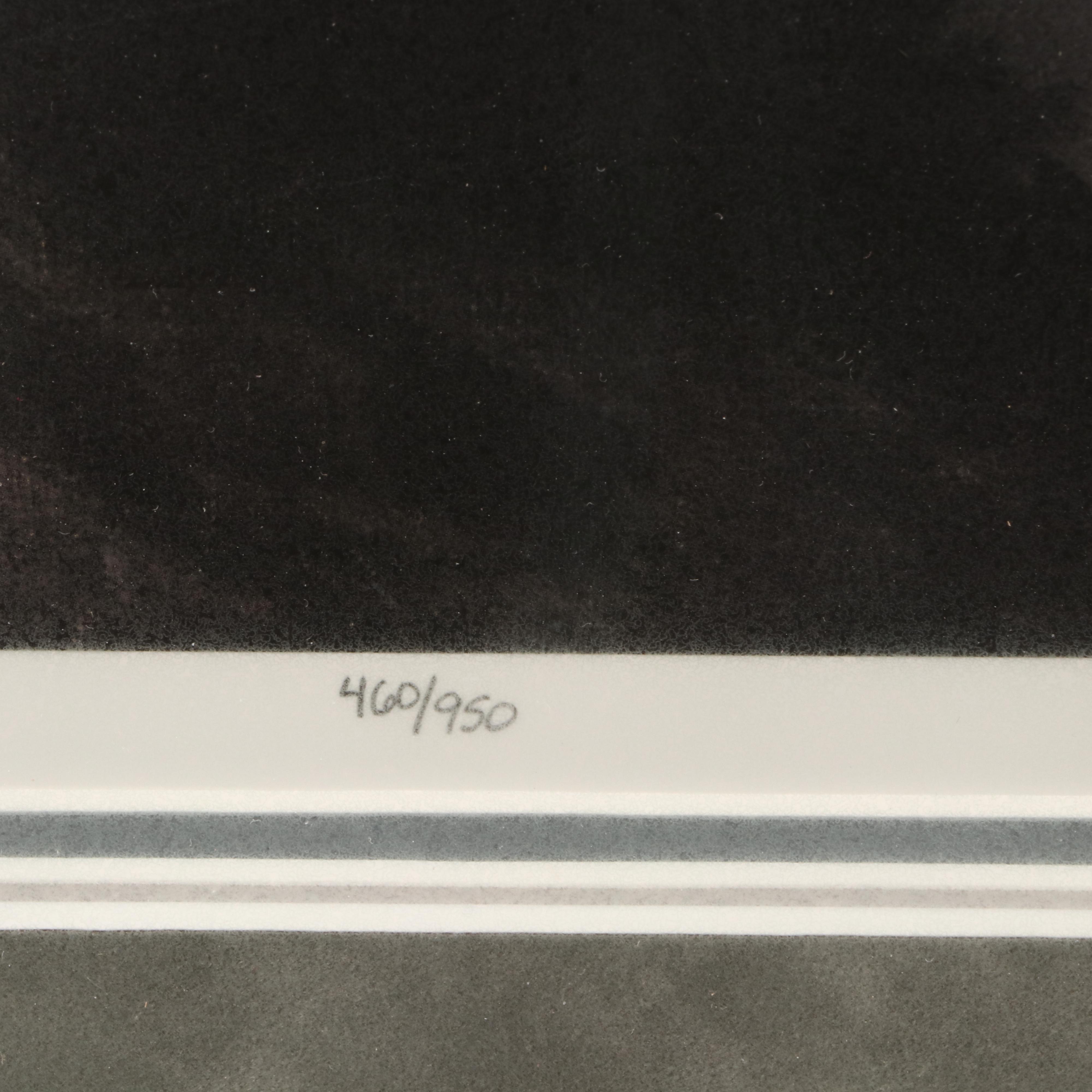 Peter Ellenshaw 1984 Limited Edition Offset Lithograph "Moonlight"